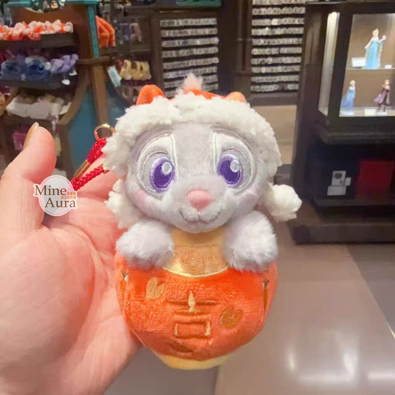 2026 新春 動物方城市 Zootopia 哈茱蒂 Judy 兔 福袋造型 絨毛 鑰匙圈 吊飾 -上海迪士尼樂園