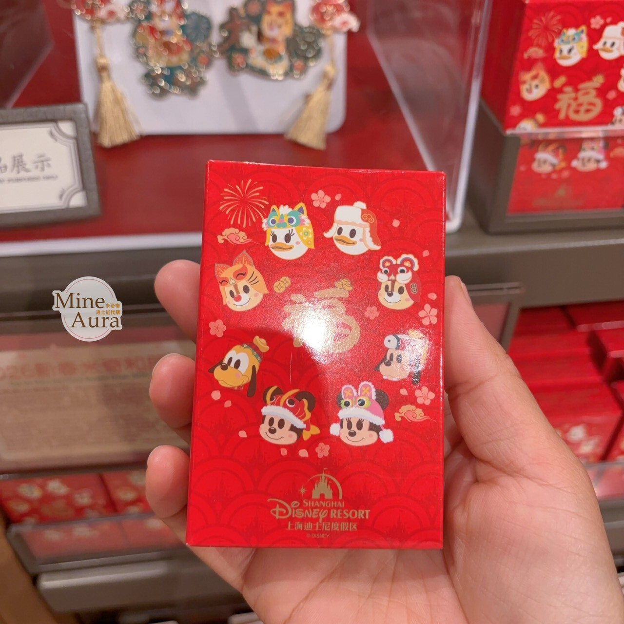 2026 新春 米奇 Mickey 與好友們 造型 磁鐵 盲選盒 盲盒 -上海迪士尼樂園