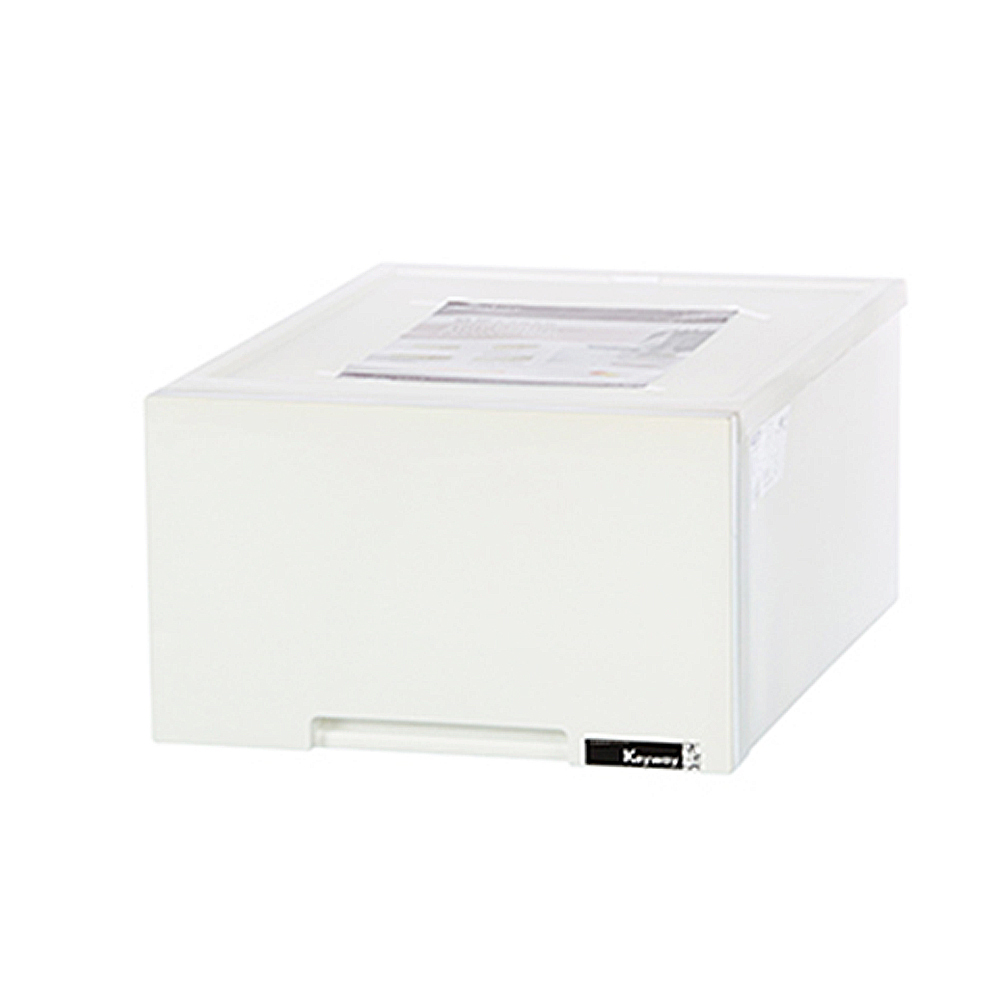 《真心良品》KEYWAY聯府 方舟鏡面抽屜整理箱(30L)3入