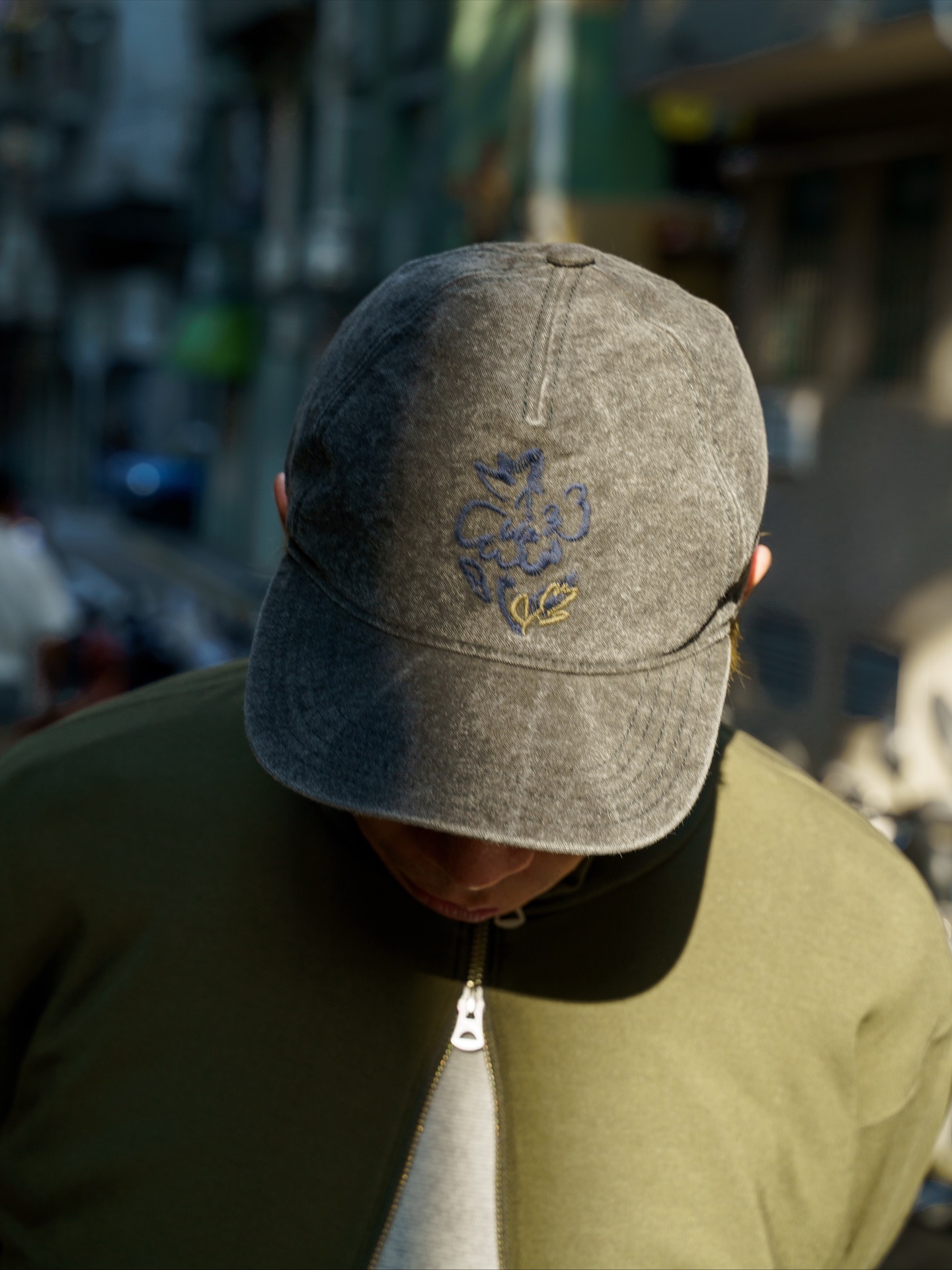 Decho |  NATURAL DYE SAFARI CAP