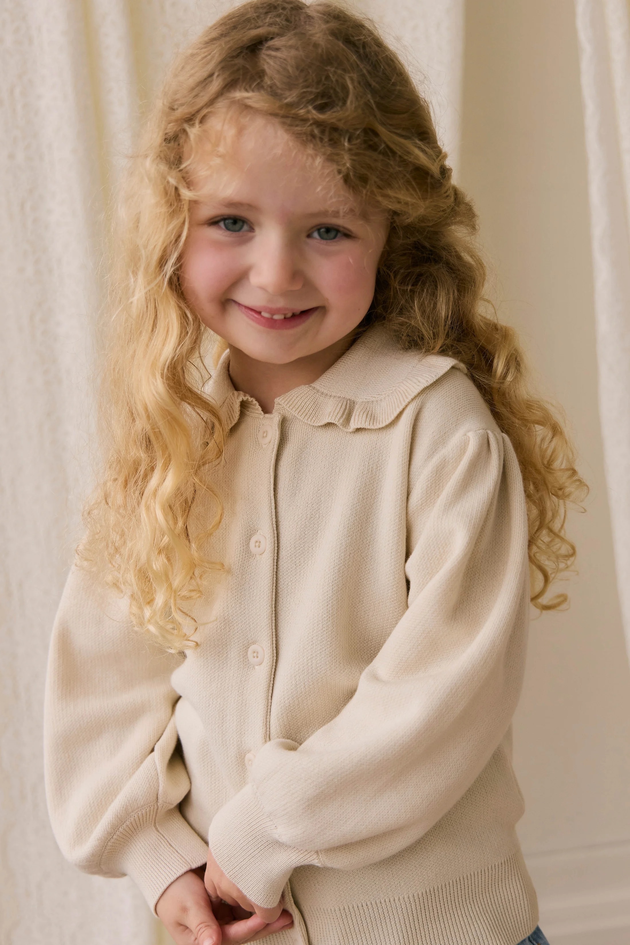 【預購】JAMIE KAY -Bonnie Cardigan（Vanilla）