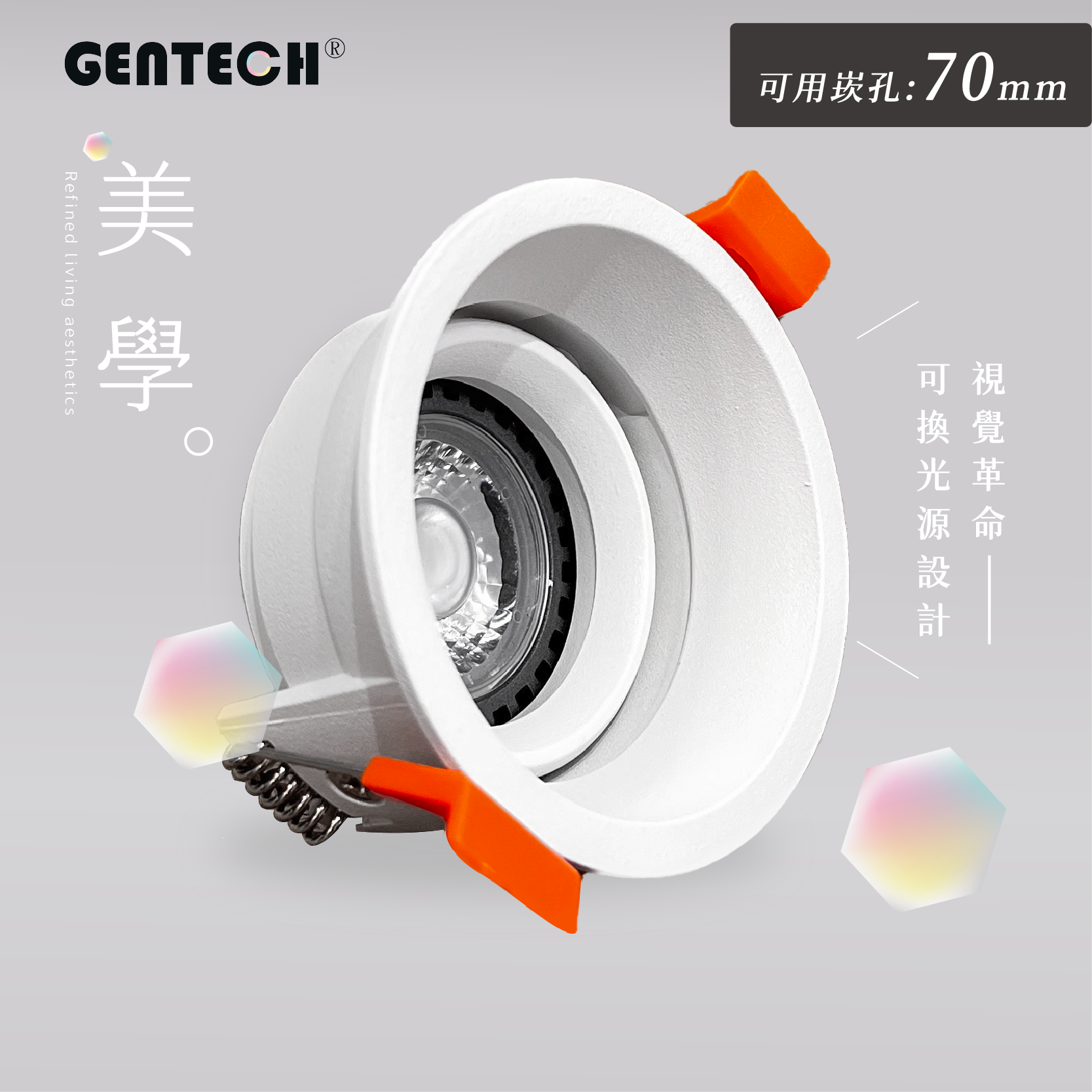 2018C-AD Brian崁燈 7w/12w 7cm