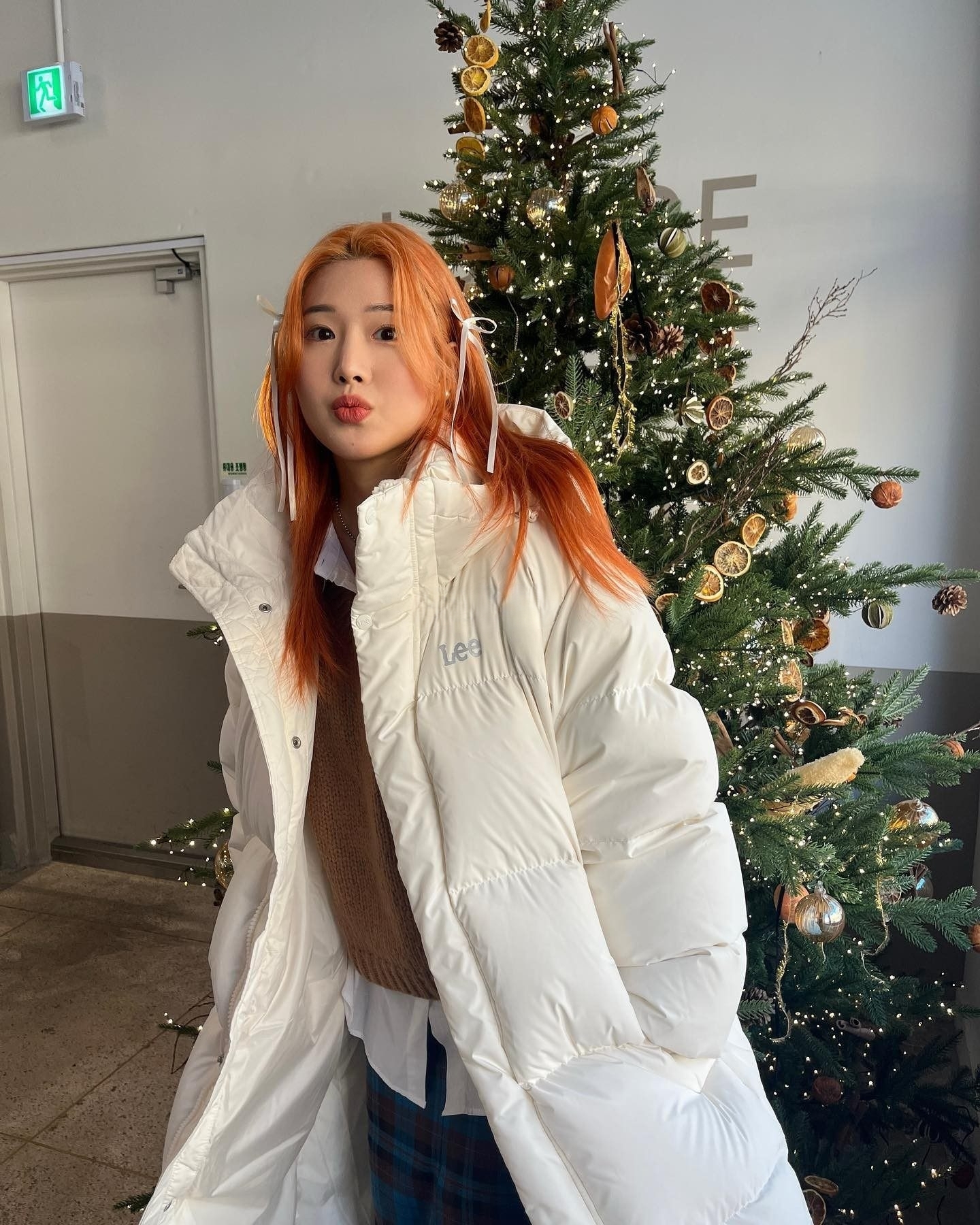 【預購】AKR012801 Lee Essential 鴨絨長款羽絨外套 (LE2504DP08)