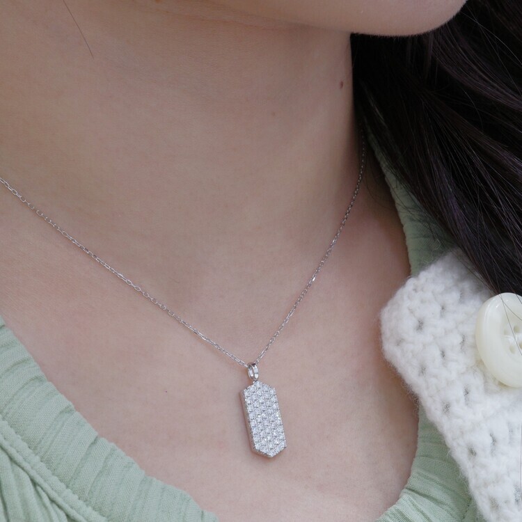 18K Diamond Necklace