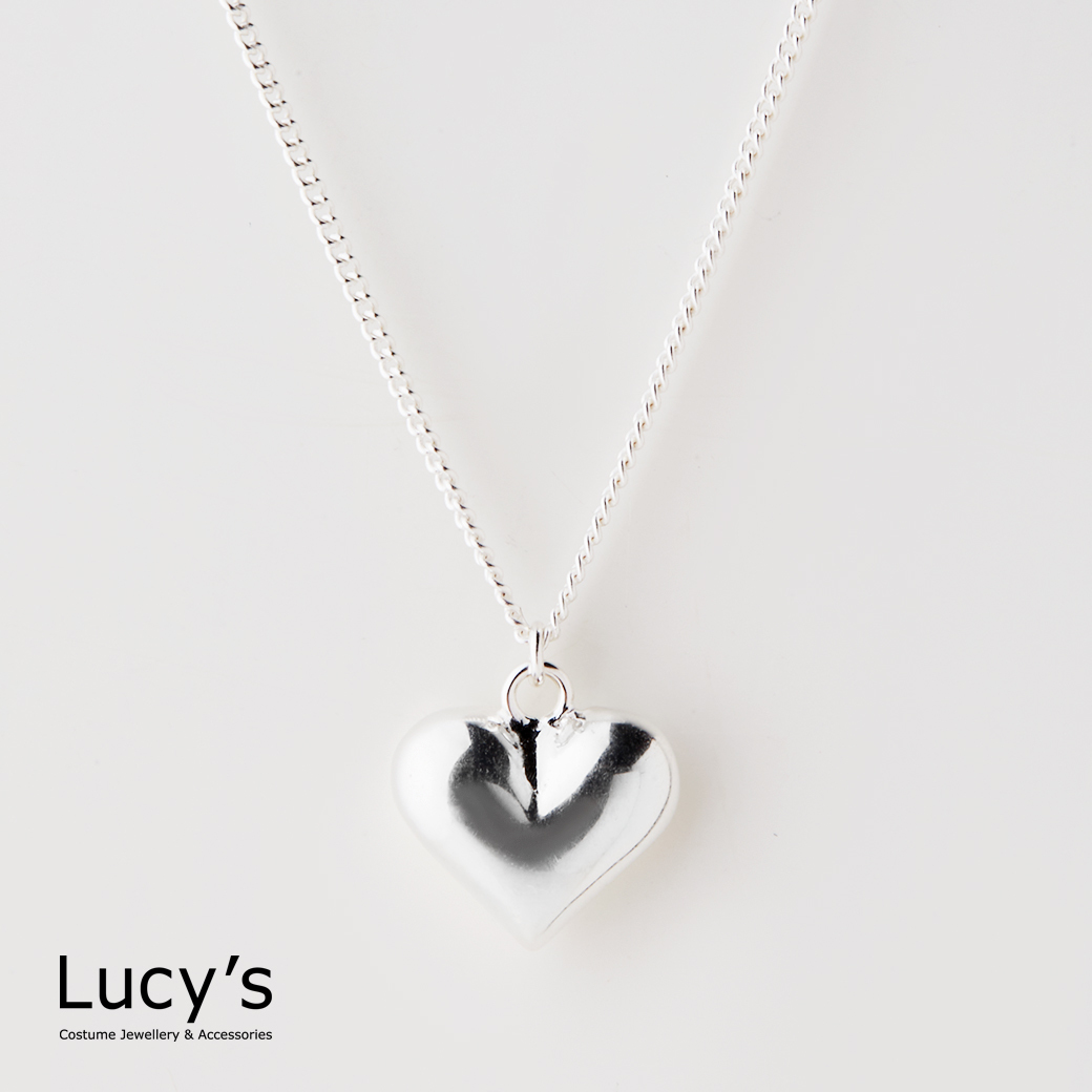 925純銀 告白氣球 項鍊 (128575)