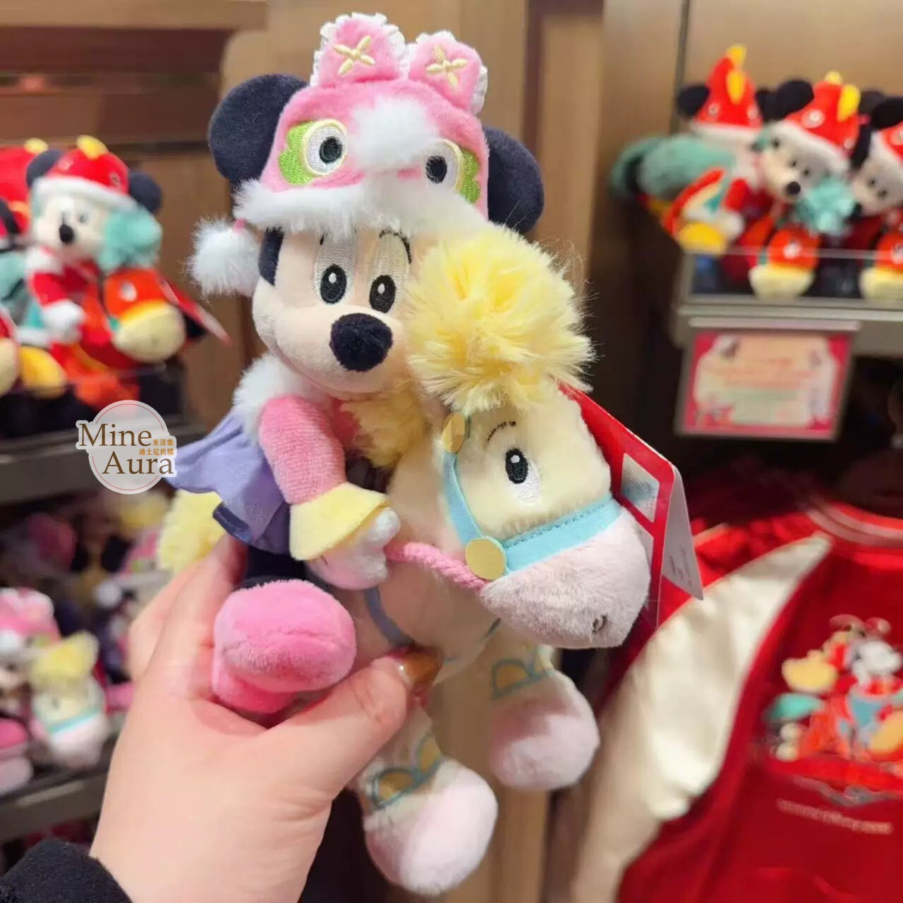 2026 新春 米奇 Mickey 與好友們 米妮 Minnie 絨毛 娃娃 玩偶 -上海迪士尼樂園