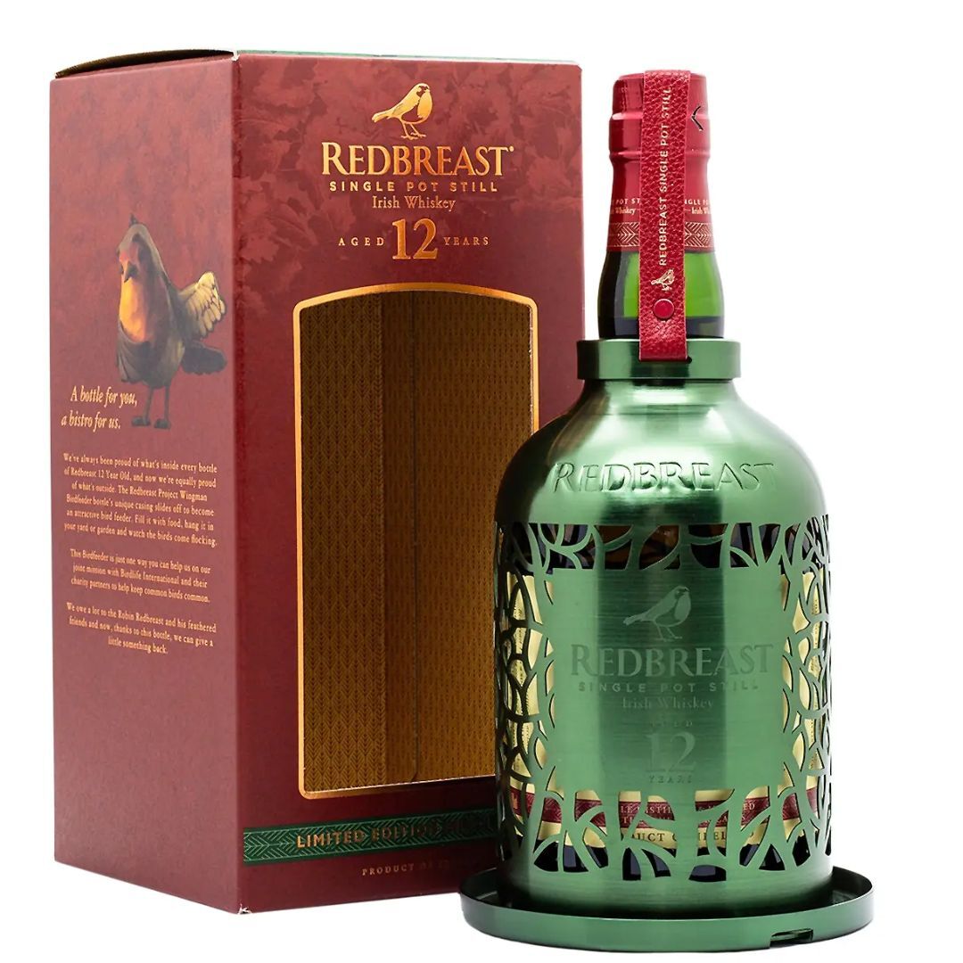 Redbreast 12 Year Old with Project Wingman BirdFeeder Whiskey 700mL