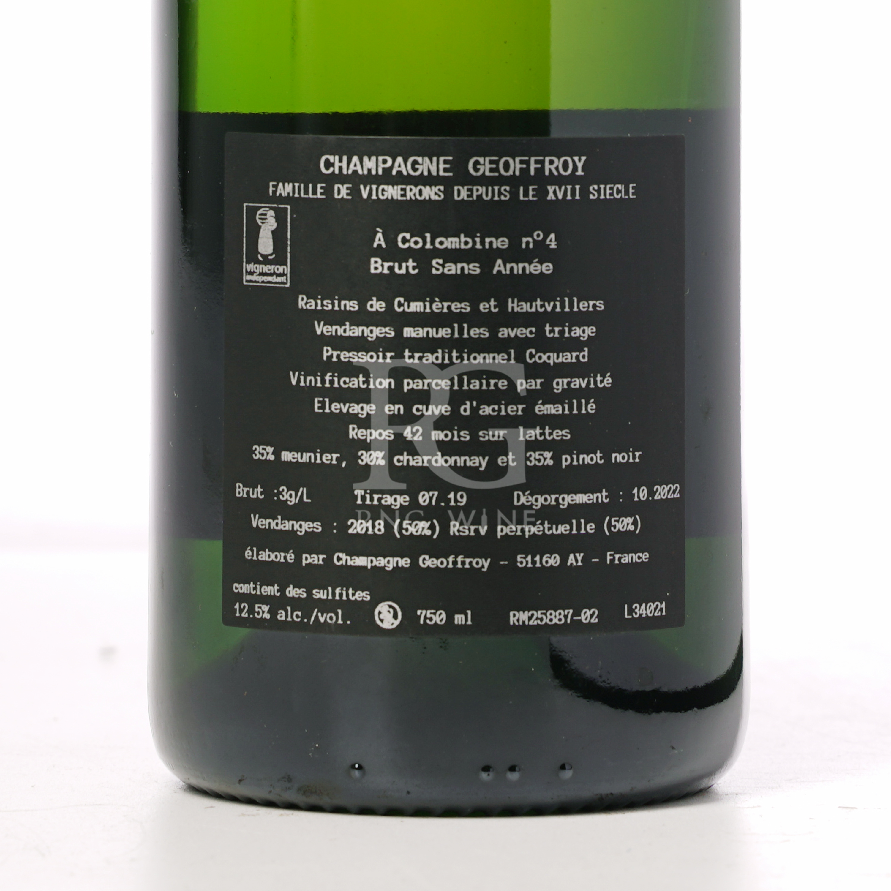 Geoffroy Expression 1er Cru Brut (WE93)