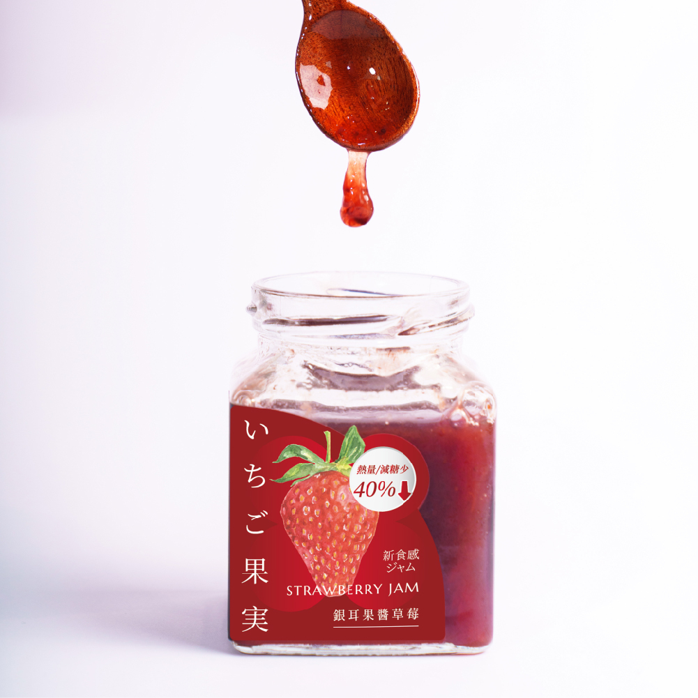 O卡桑銀耳果醬-草莓