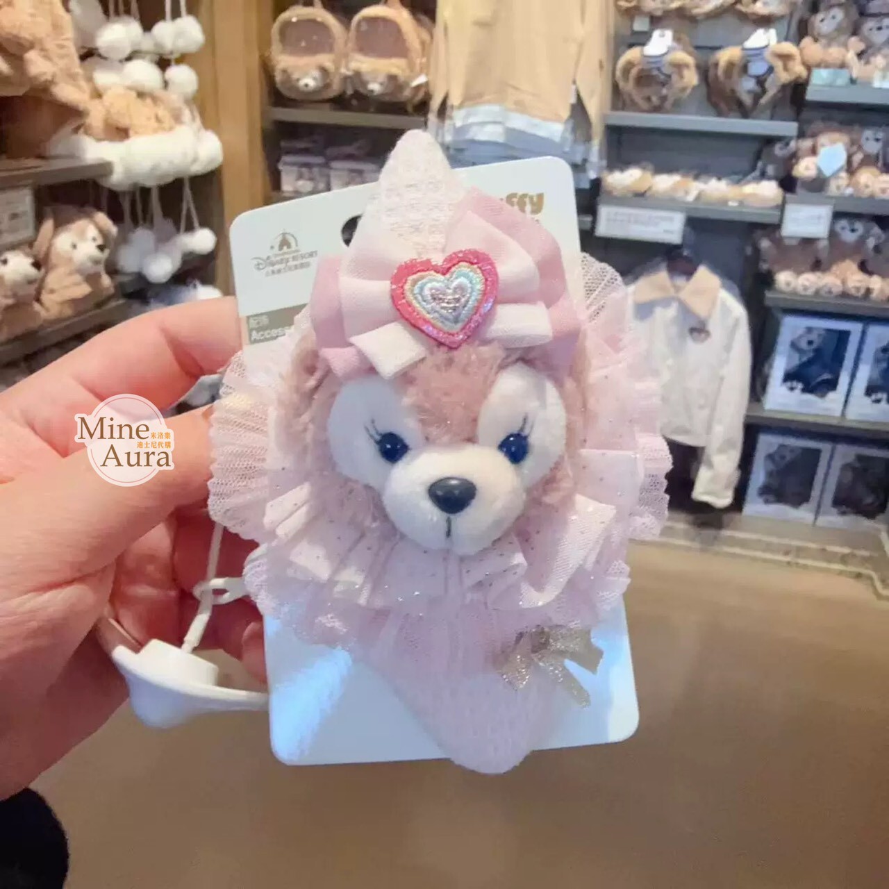 2026 夢幻慶典系列 雪莉玫 ShellieMay 胸花配飾 髮夾 髮飾 -上海迪士尼樂園