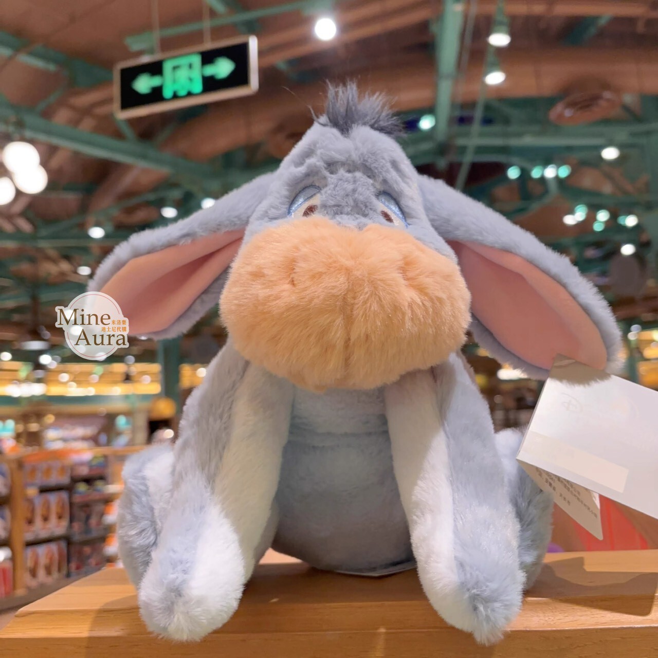 屹耳 Eeyore 絨毛 玩具 娃娃 玩偶 小熊維尼 Winnie the Pooh -上海迪士尼樂園