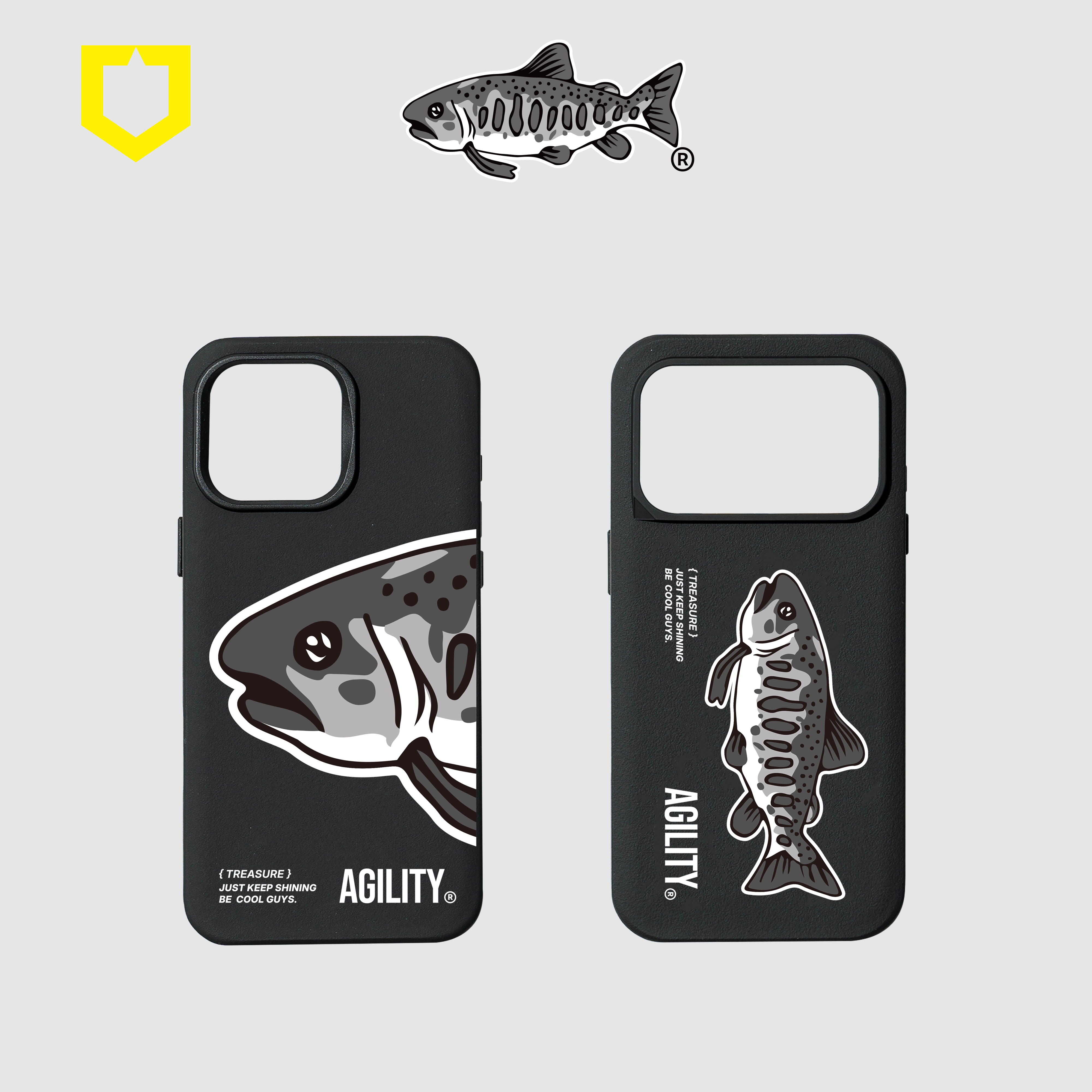 AGILITY x RHINOSHIELD Iphone Case SolidX - LOGO
