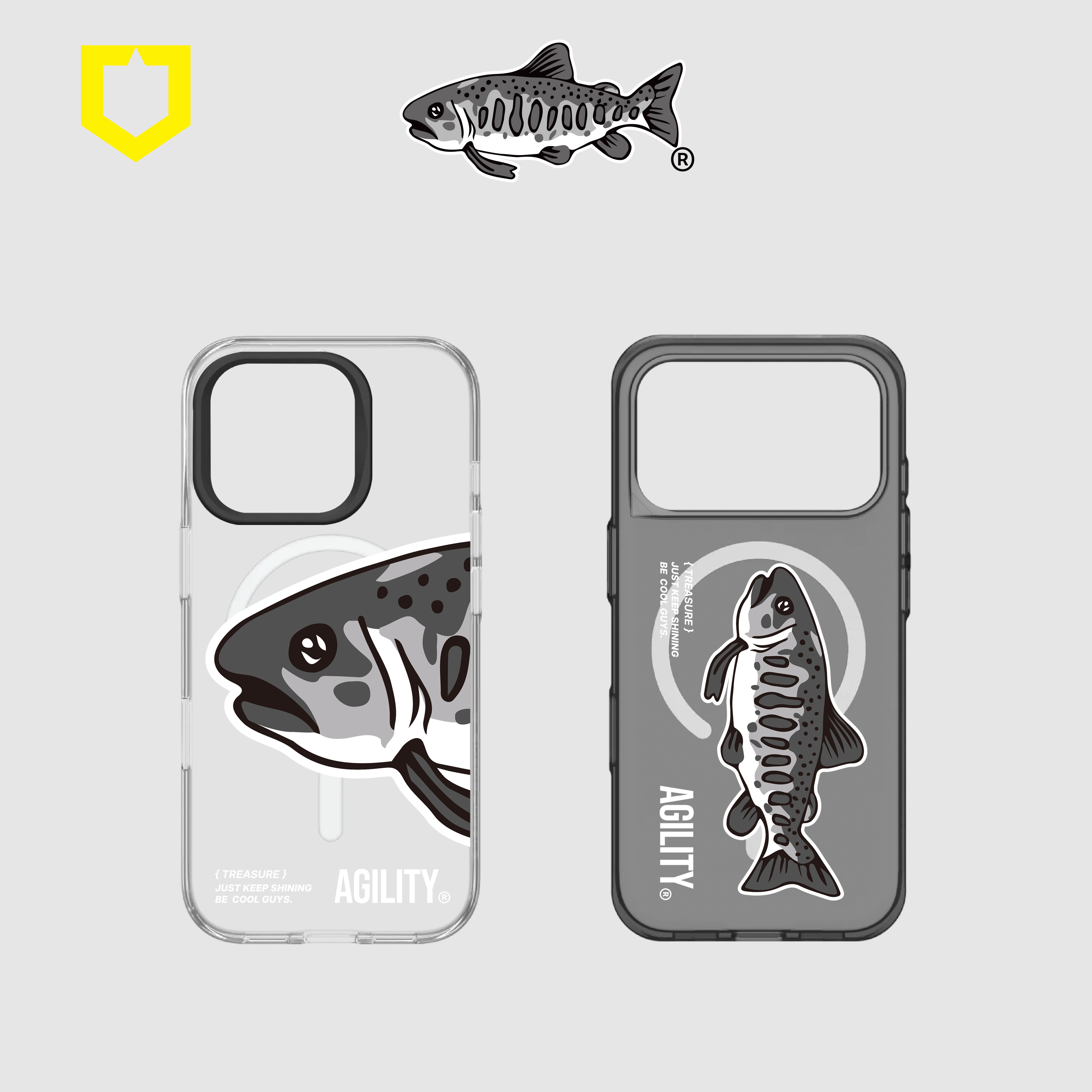 AGILITY x RHINOSHIELD Iphone Case MagSafe - LOGO