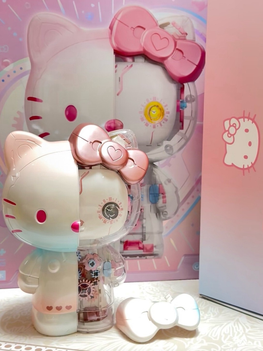Sanrio 三麗鷗 hello kitty 半機械 積木 400p
