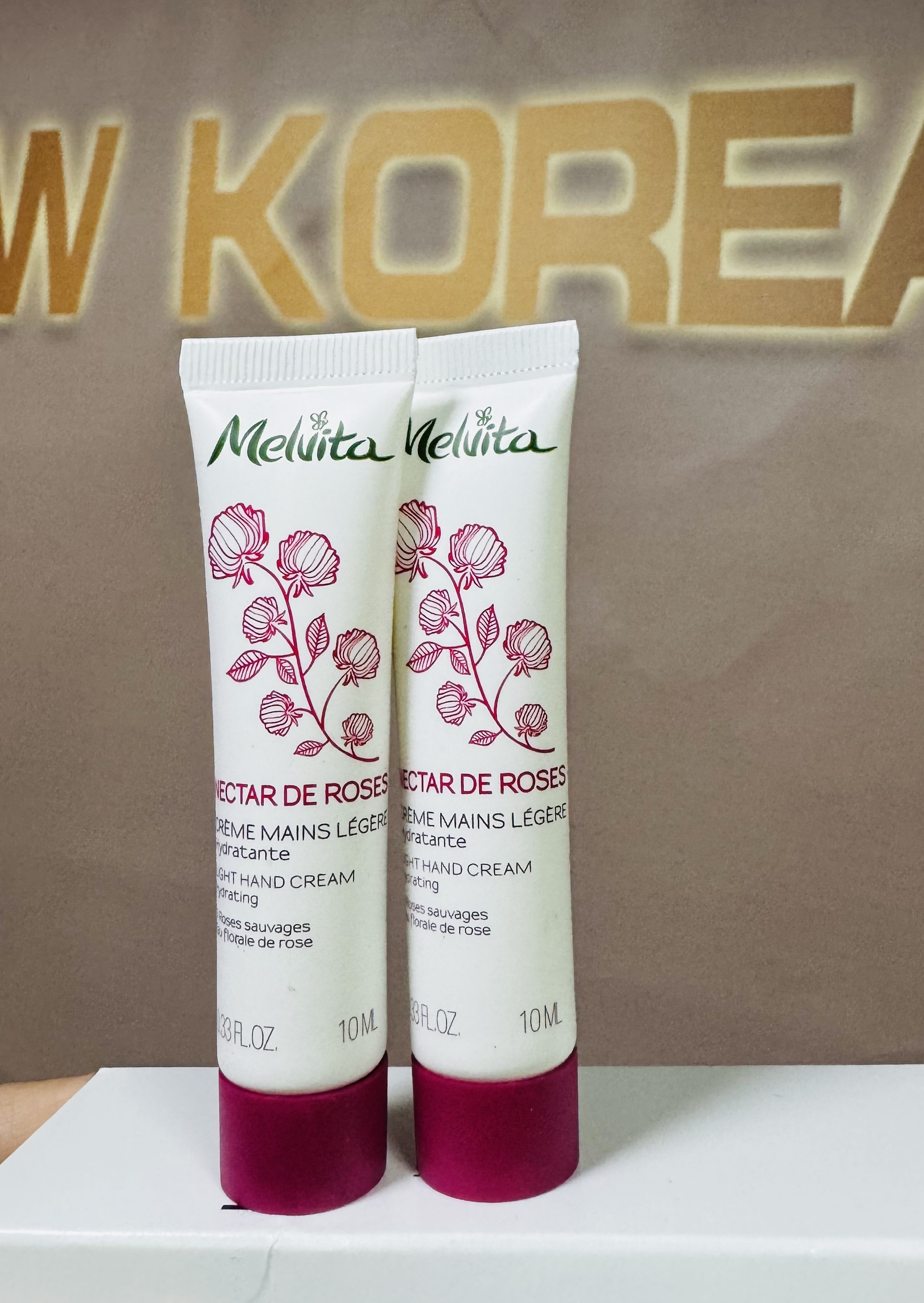 Melvita Nectar de Roses 有機玫瑰保濕輕柔護手霜 10ml 1套2支，2套起$35