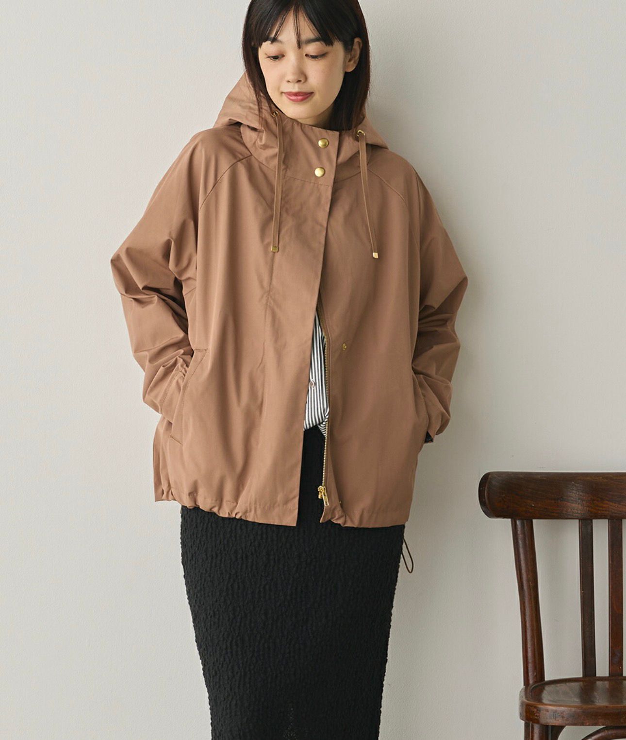 【預購】JN012804 防潑水連帽外套