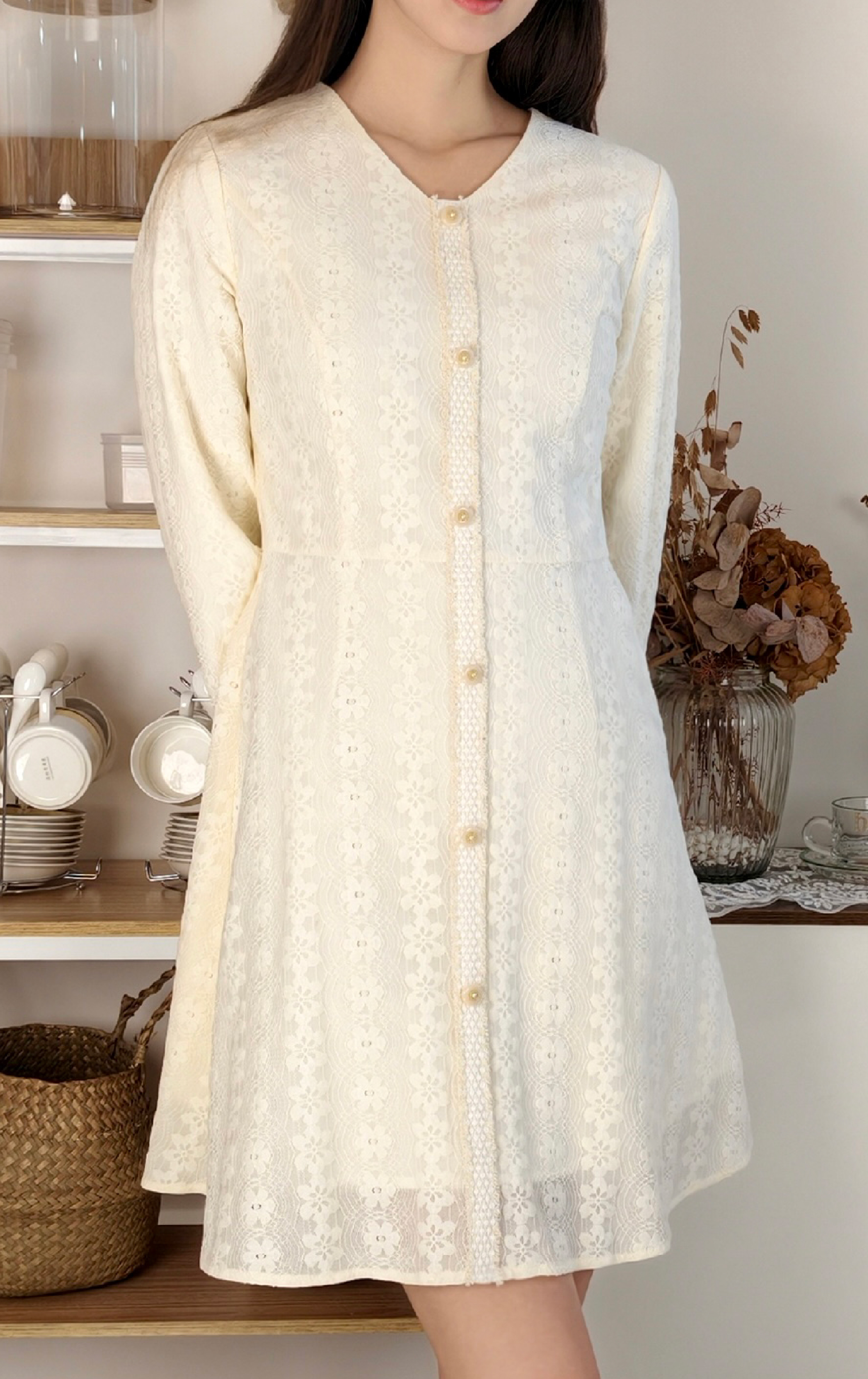 Jacquard Dress OP0586