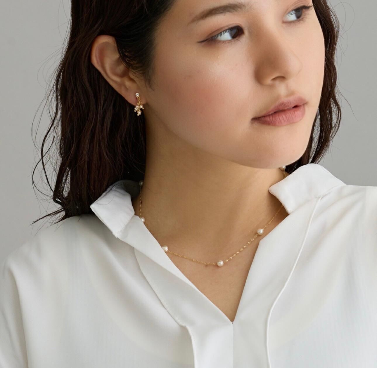 【預購】JN012805 Melody Accessory 極簡珍珠間隔項鍊