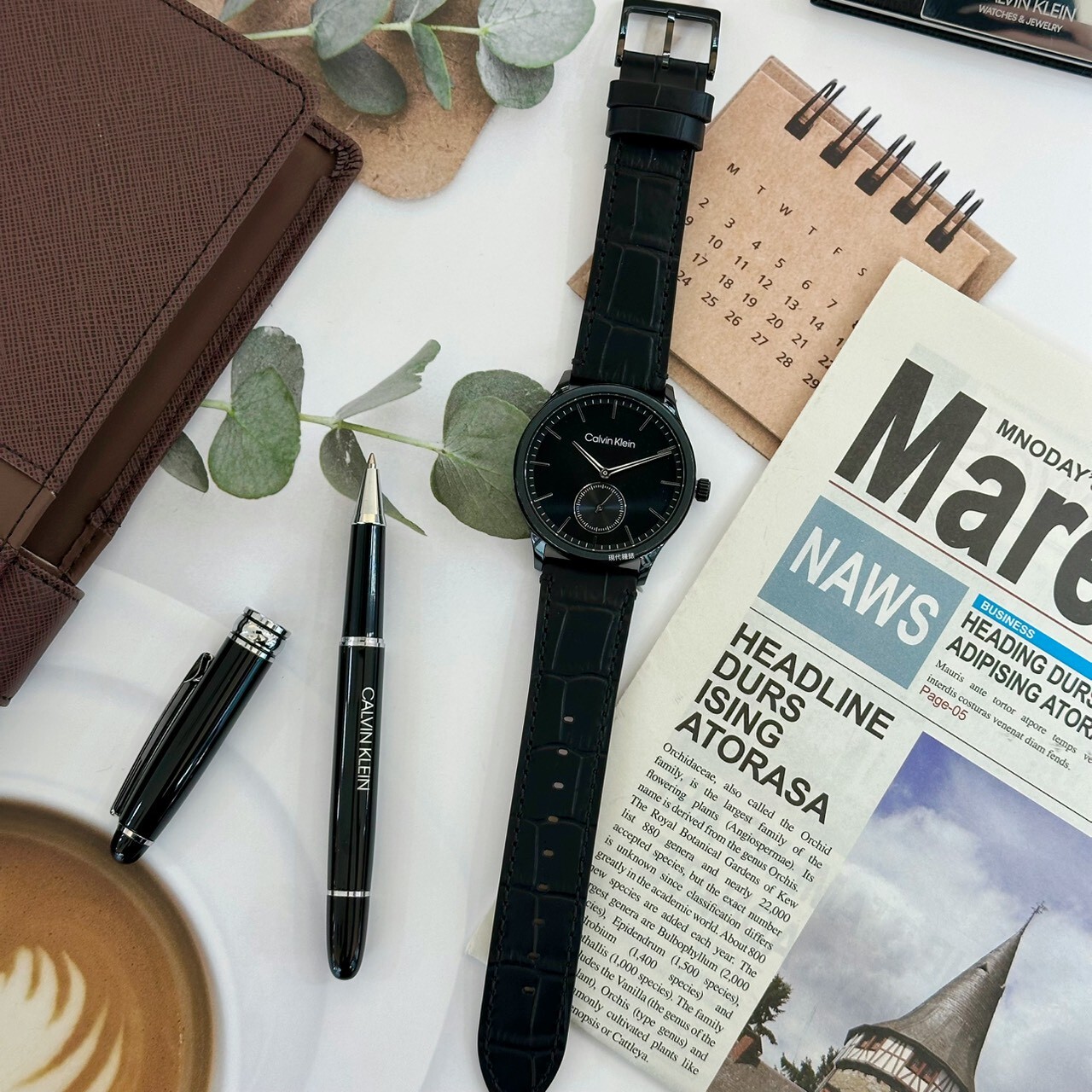 【CALVIN KLEIN】CK25200555 40mm Modern Watch