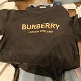 [S] BURBERRY BLACK 177393A1189 LONDON ENGLAND PRINT MAUD PRT, 81042481005 (SB145)