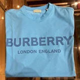 [S] BURBERRY BRIGHT CERULEA 177406B6143 ELLISON PRINT T-SHIRT, 81056541004 (SB146)