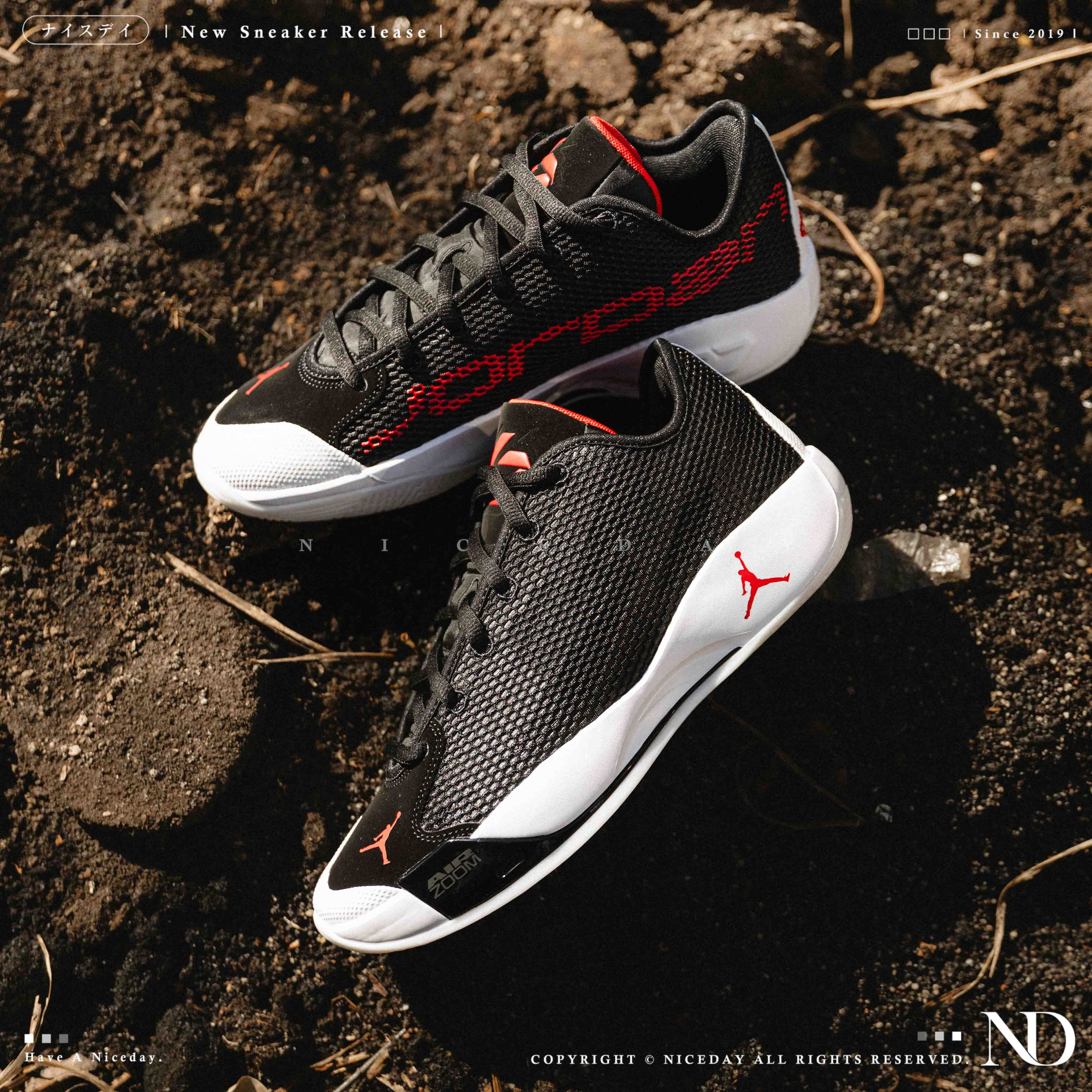 NICEDAY 現貨 Nike Jordan Luka 77 PF 黑白 白黑 實戰 籃球鞋 黑 東契奇 IF1611-001