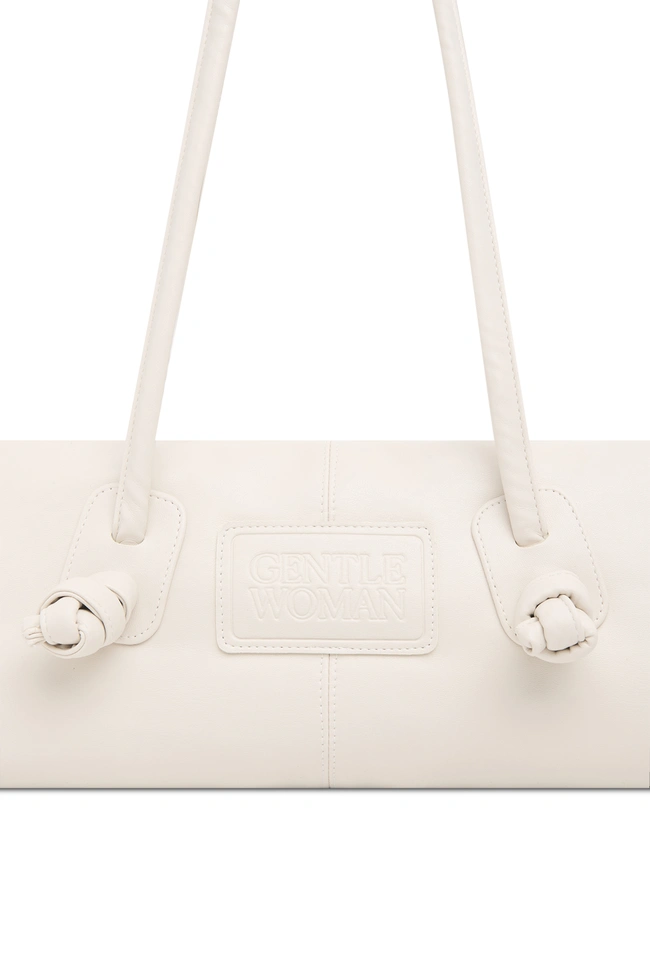 Gentle Woman PU Slinky Bag (Cream)