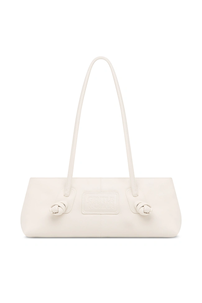 Gentle Woman PU Slinky Bag (Cream)