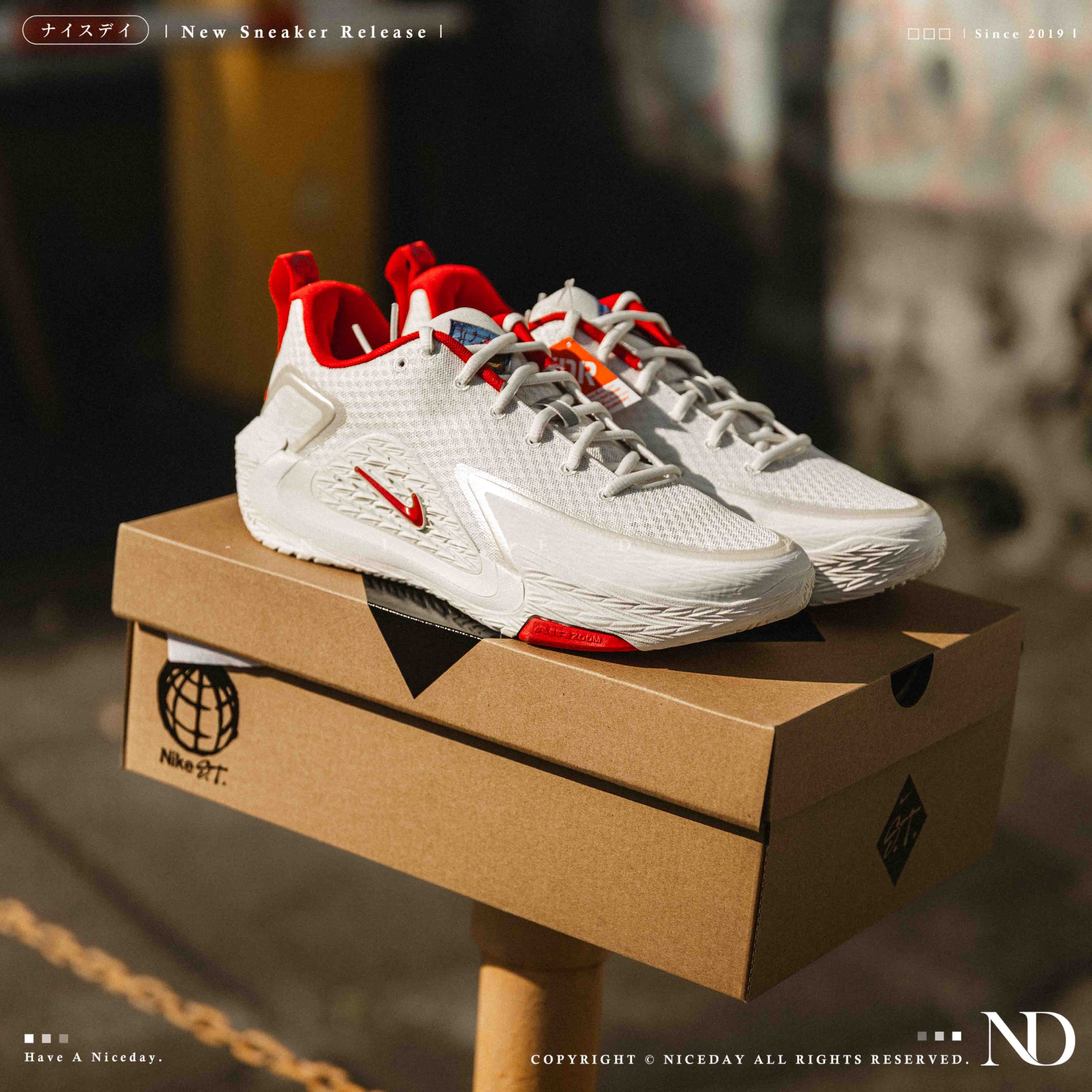 NICEDAY 現貨 Nike S.T. Glow EP CNY 馬年 新年 春節 米白 實戰 籃球鞋 IQ1129-061