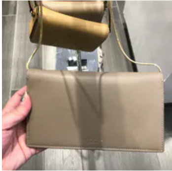 [S] MARC JACOBS CEMENT S173L03FA22-055 LEATHER SLIM 84 SLG THE MINI BAG, 196611009171 (SMJ629)