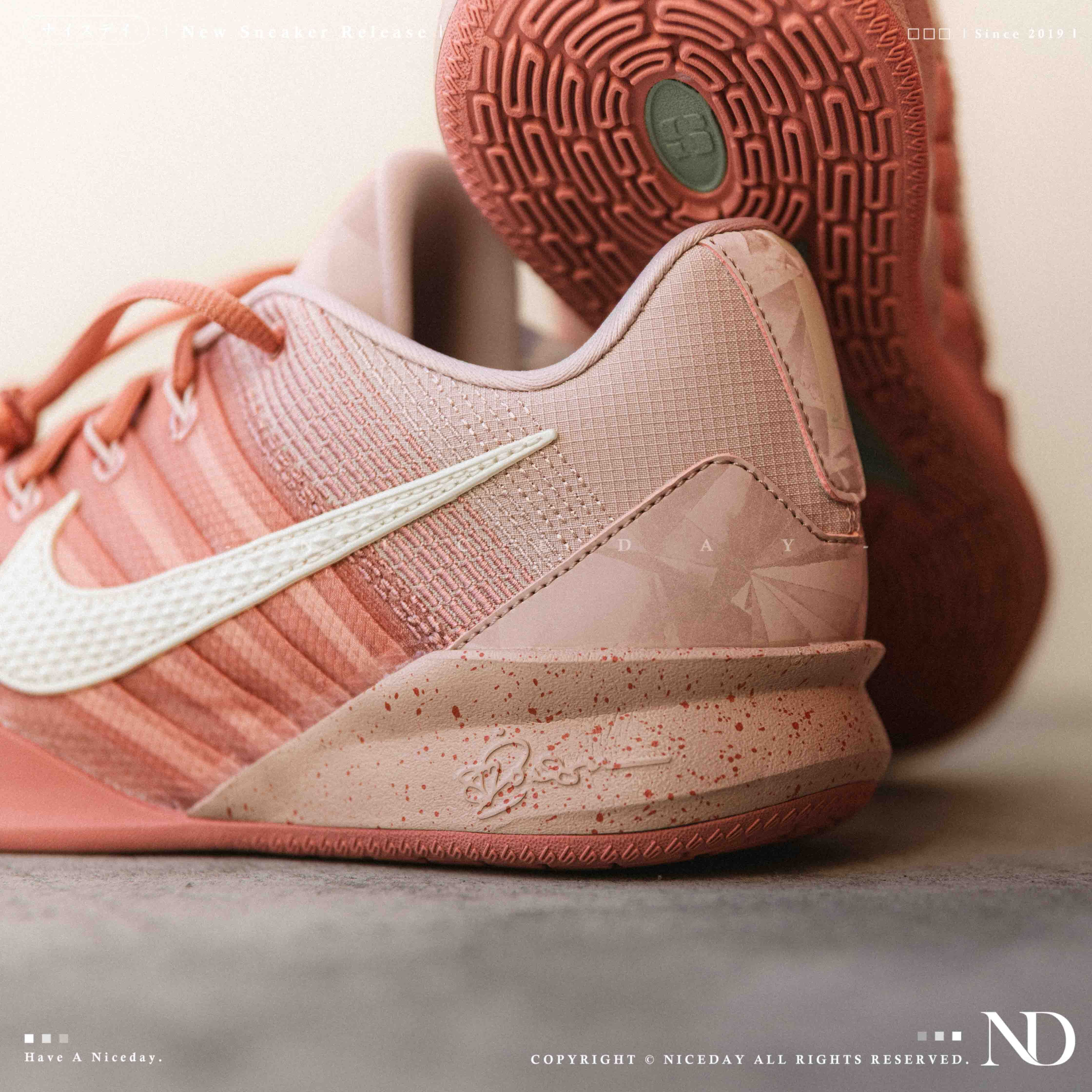 NICEDAY 現貨 NIKE SABRINA 3 粉紅 乳癌 粉白 白 粉色 實戰 籃球鞋 HF2882-600