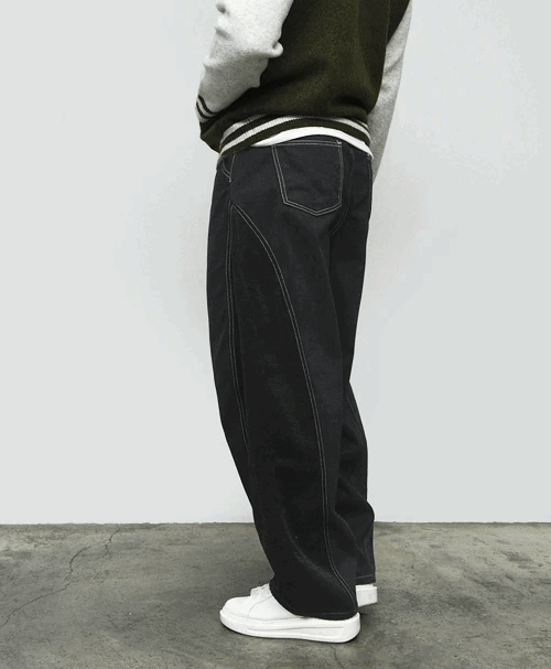 絲絨抓絨彎刀休閒褲