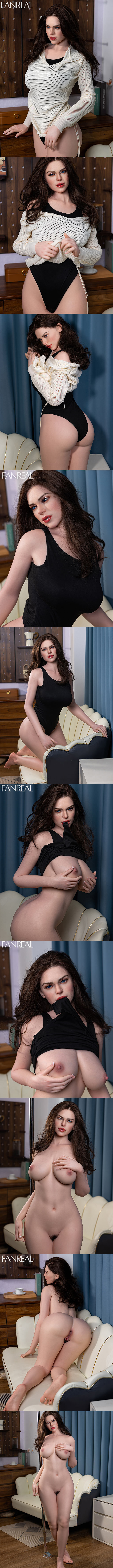 FANREAL 170cm皮紋款 G胸 Gina 擬真矽膠娃娃 凡瑞 silicone sex doll