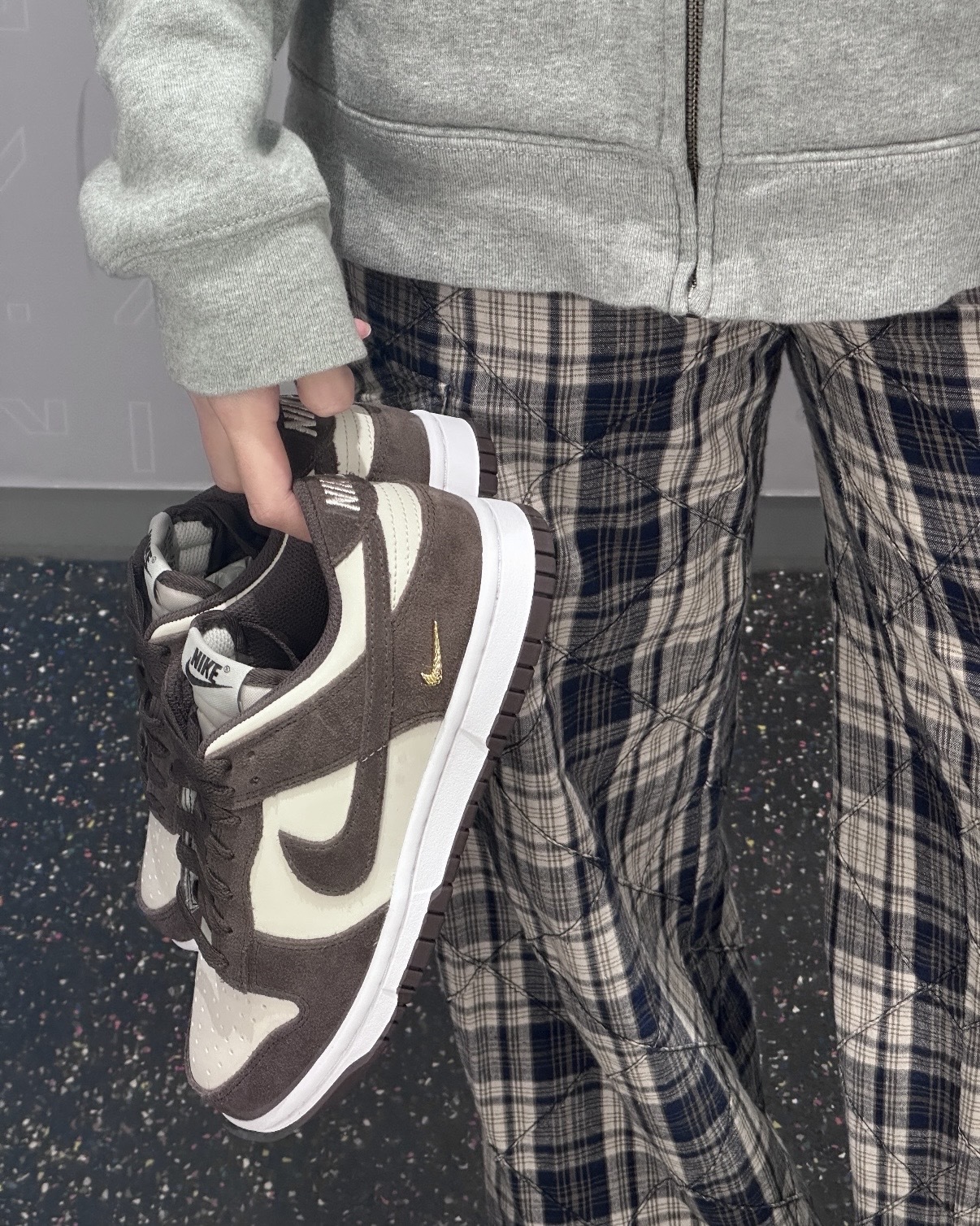 NIKE DUNK LOW 摩卡 可可 咖啡色 巧克力色 大地色 金屬小勾 螺旋勾 麂皮 皮革 女鞋 IO4244-102 / 預購