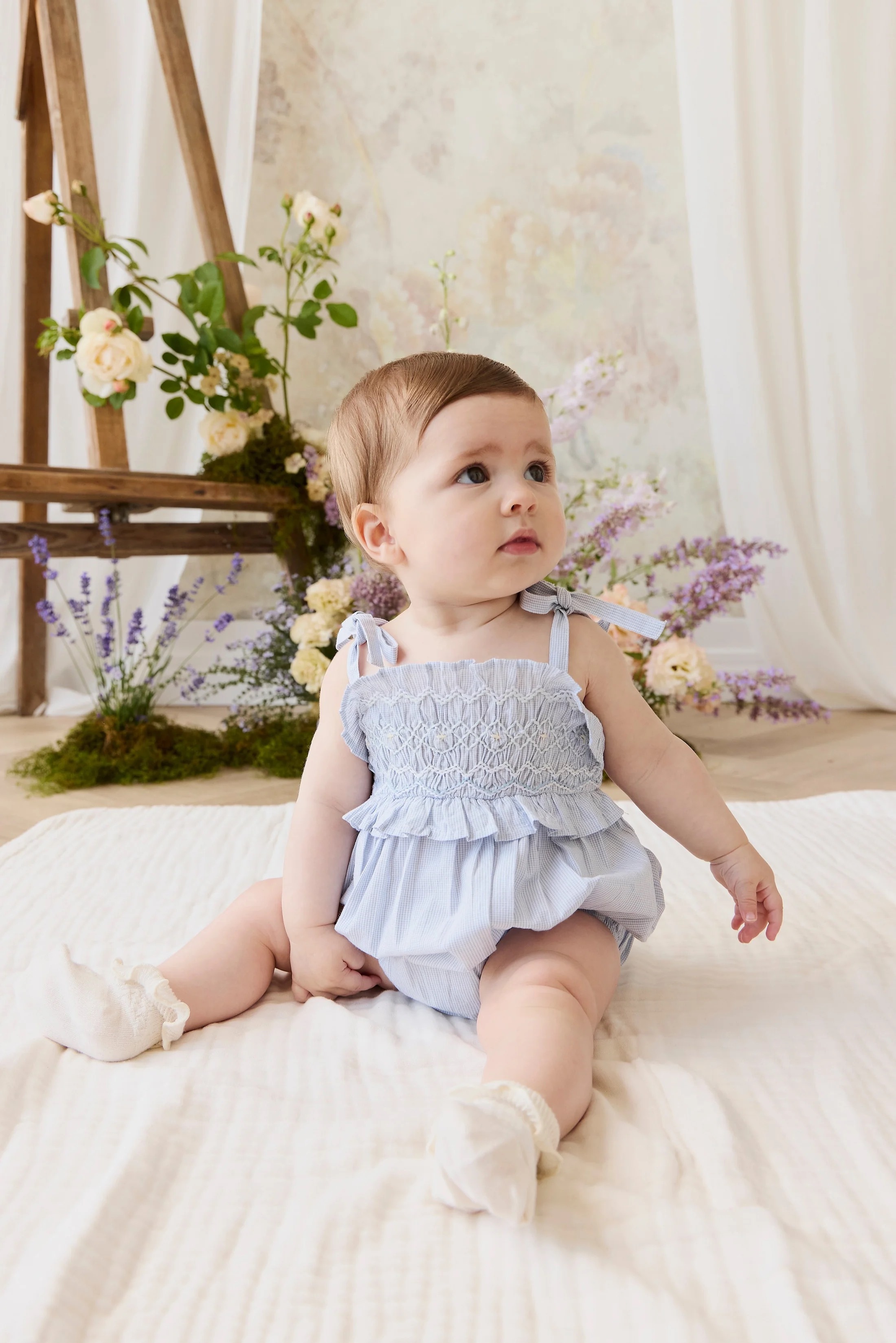 【預購】JAMIE KAY -Organic Cotton Desiree Playsuit（Petite Check）