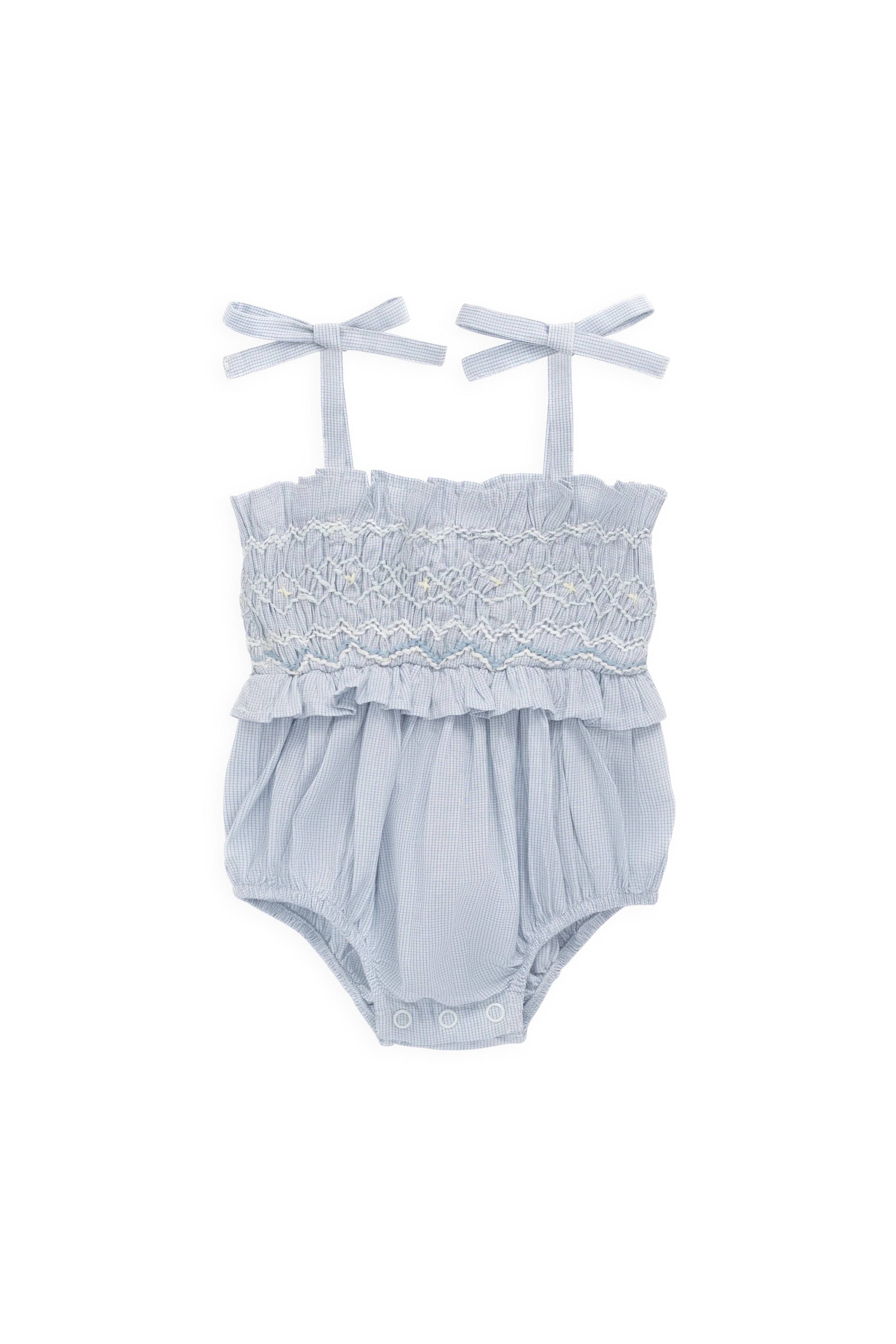 【預購】JAMIE KAY -Organic Cotton Desiree Playsuit（Petite Check）