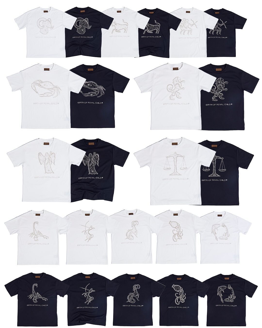 BIRTH OF ROYAL CHILD｜Zodiac Series Tee