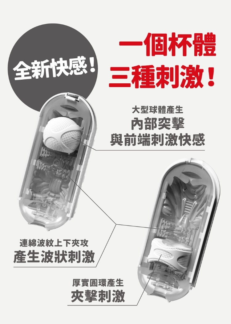 TENGA FLIP FLEXY 動感極限球體杯 重複性使用飛機杯