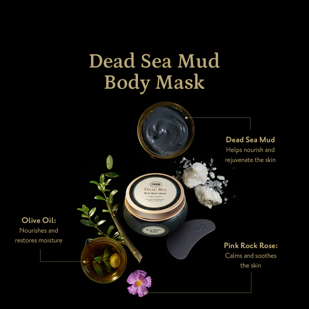 1ME1231-107 [SABON] Dead Sea Body Mud Mask 200g (BR)