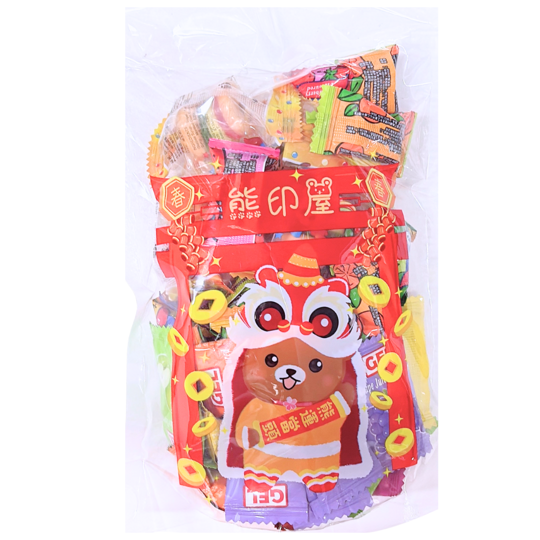 熊印屋醒獅賀年糖果包 320G