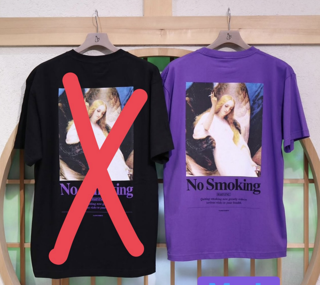 FR2 撫子 NO SMOKING TEE