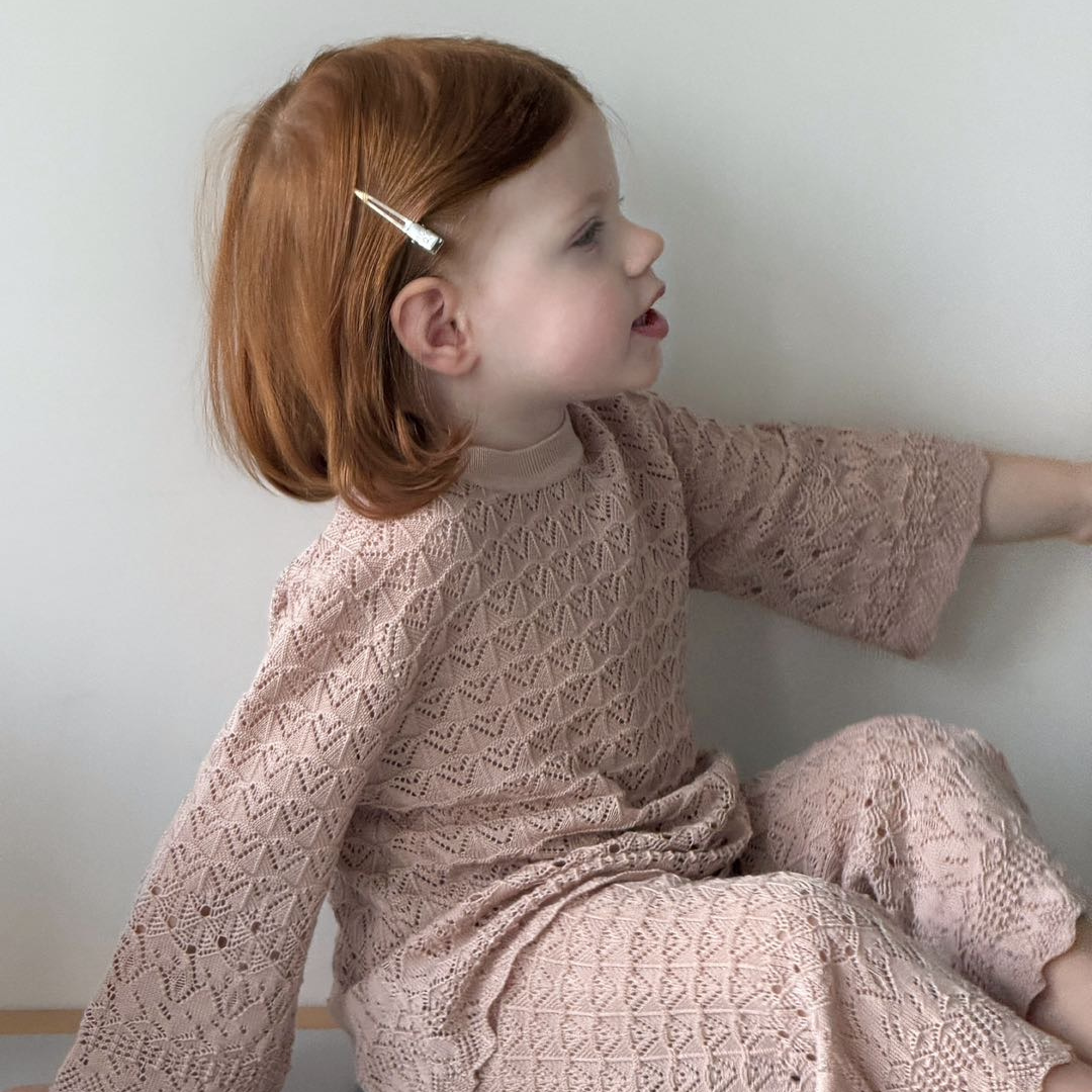 26春 藕粉小大人套裝