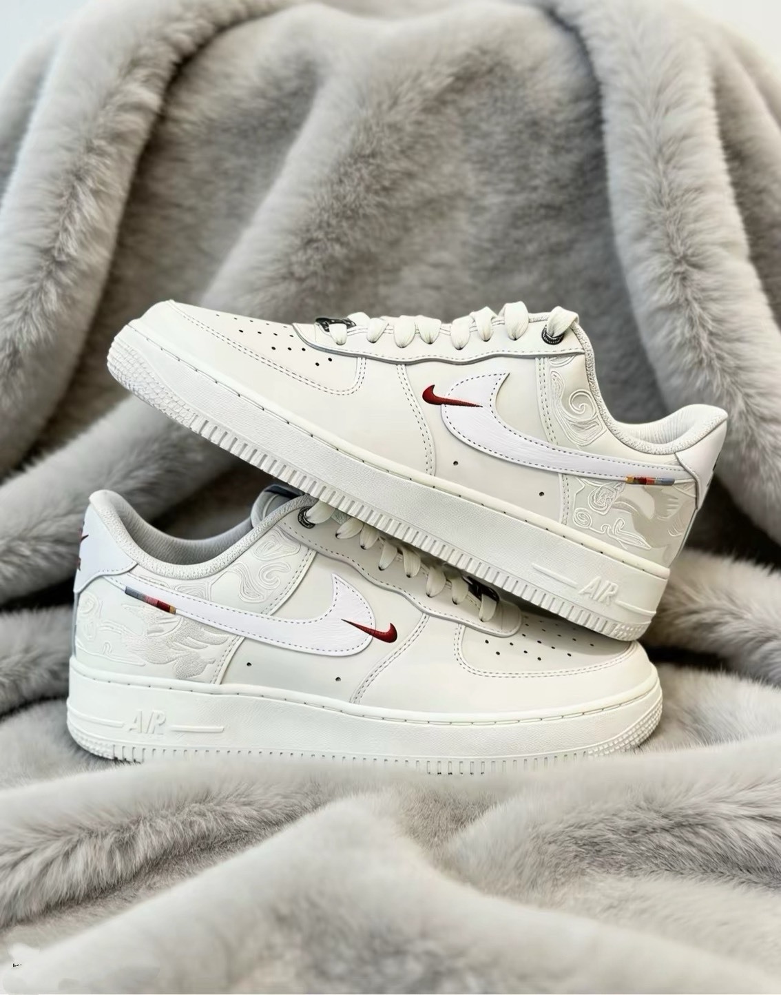 Nike Air Force 1 CNY Pegasus Pack 馬年限定 白 男款 IQ1119-011