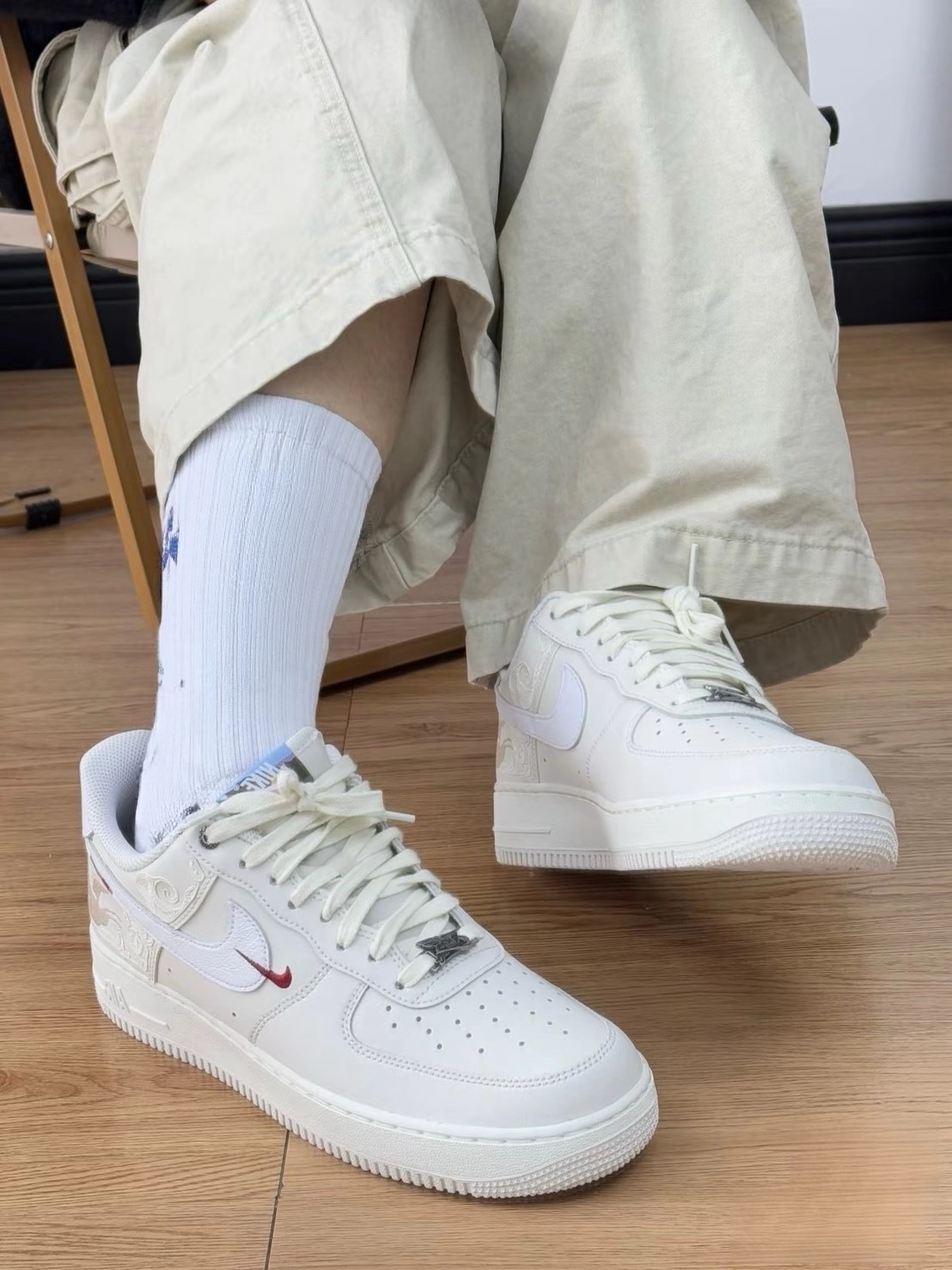 Nike Air Force 1 CNY Pegasus Pack 馬年限定 白 男款 IQ1119-011