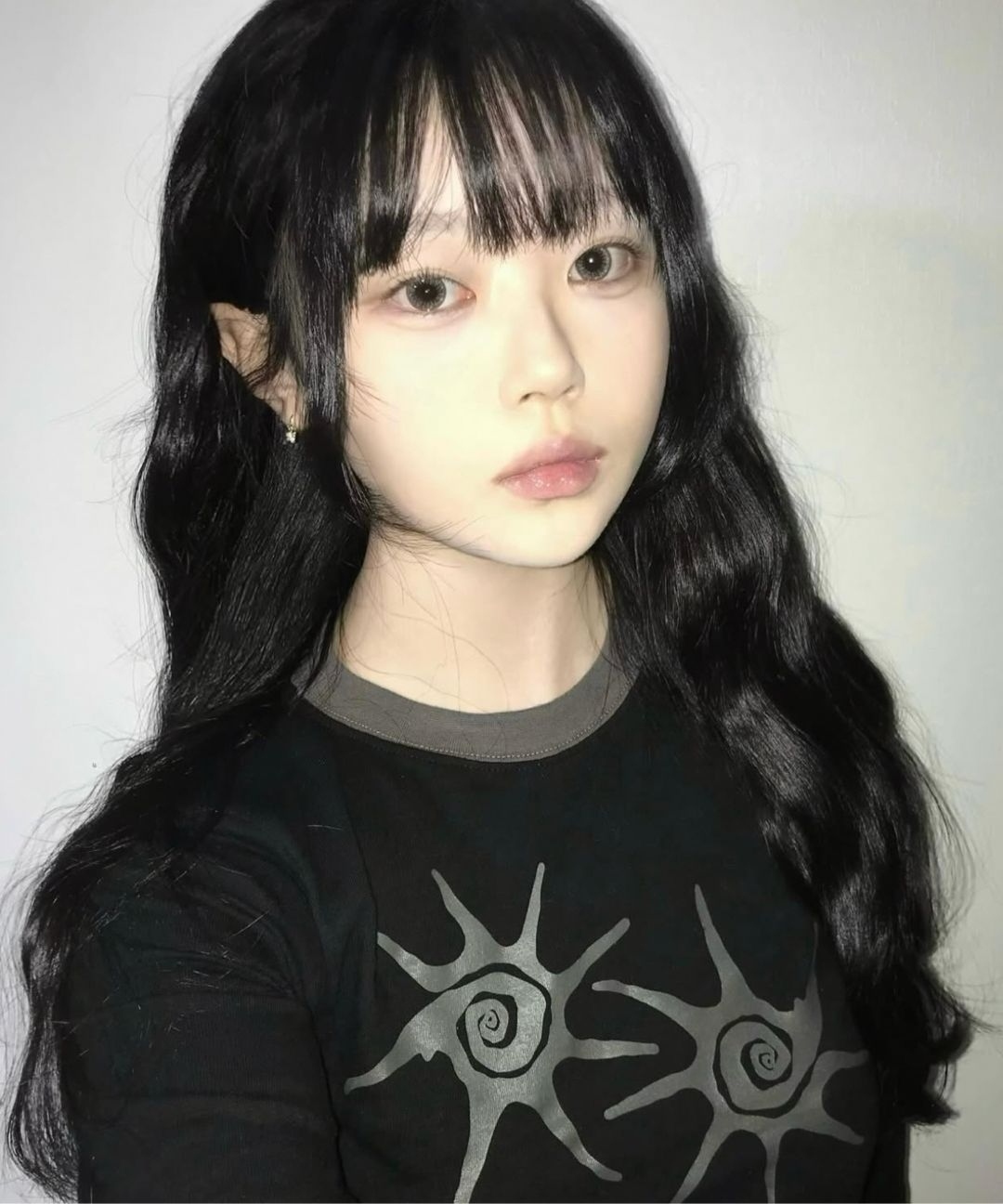 COIRIS SOLUNA 配色 圓領 長袖 上衣 C-P00000BC