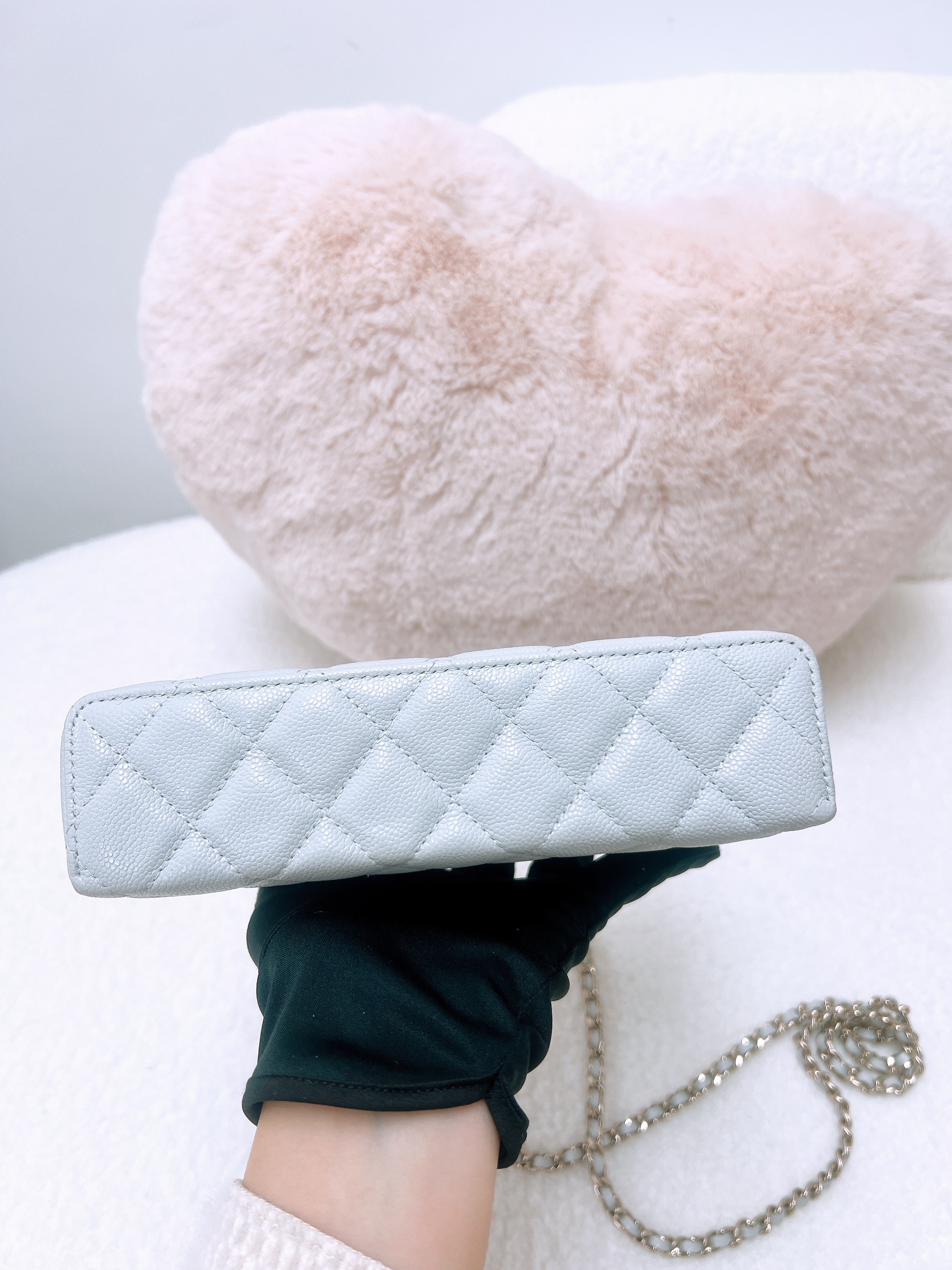 Chanel lp vanity (grey caviar/ GHW)