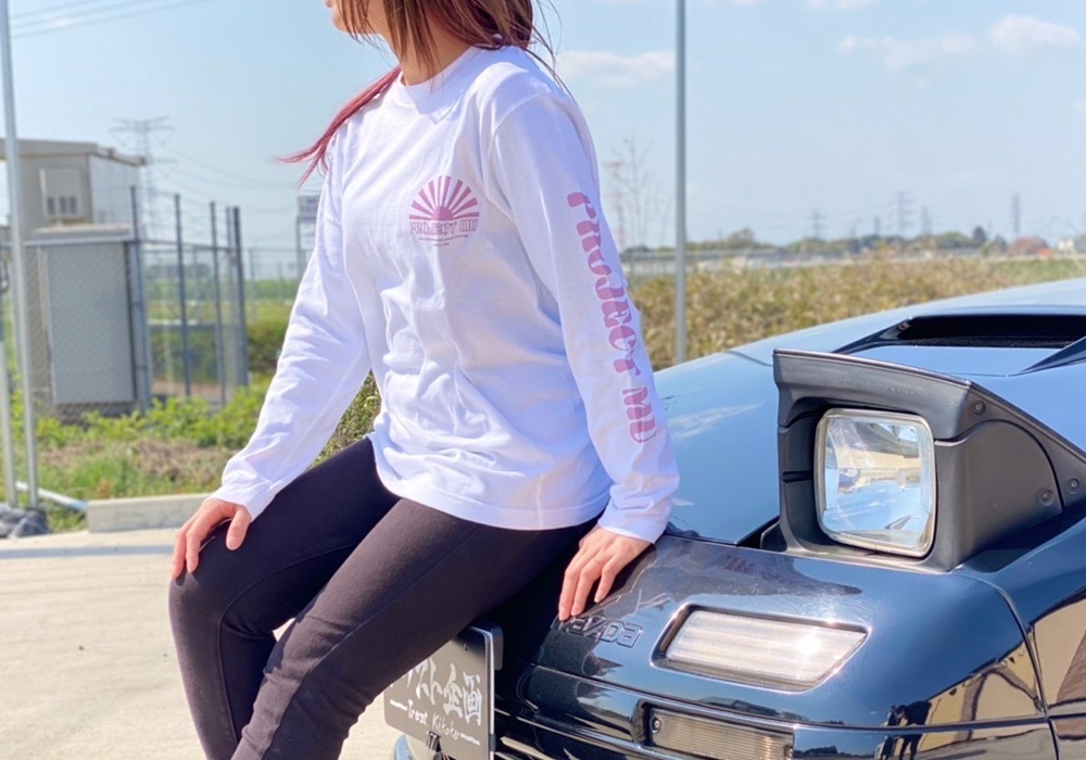 PROJECT MU 白色長T 長袖T恤 T-SHIRT