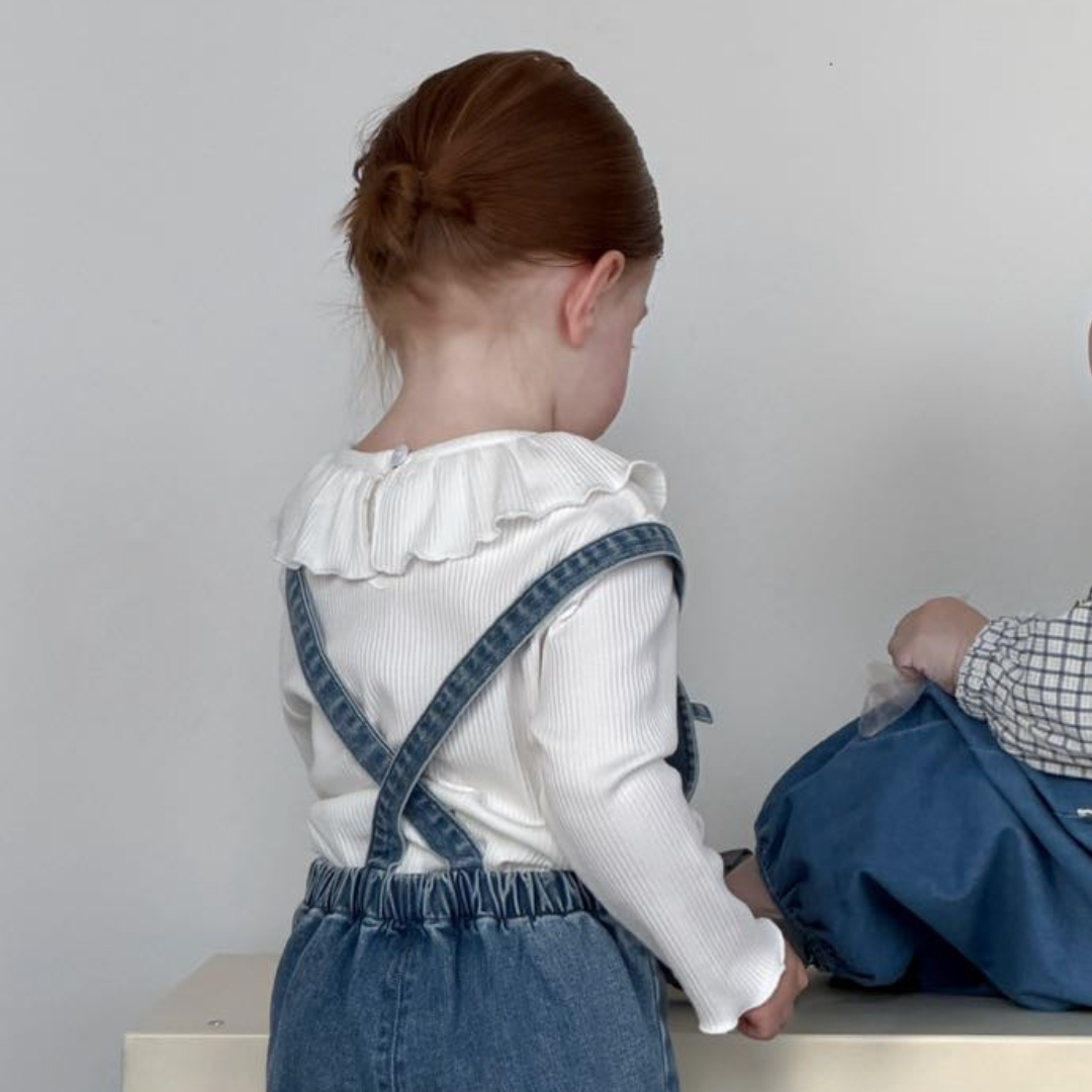 26春 娃娃領柔感上衣（兩色）