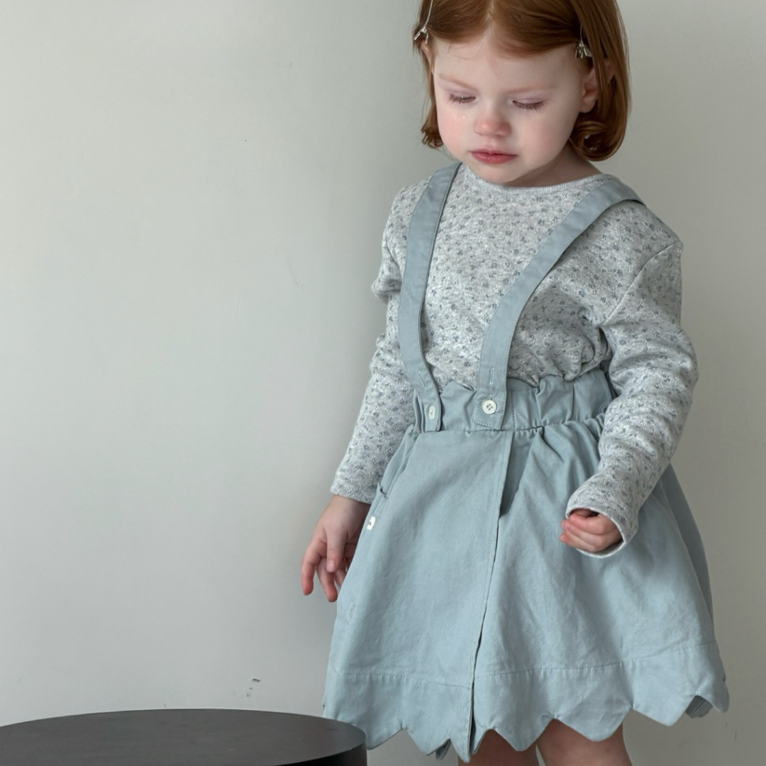 26春 小女孩的吊帶裙（兩色）