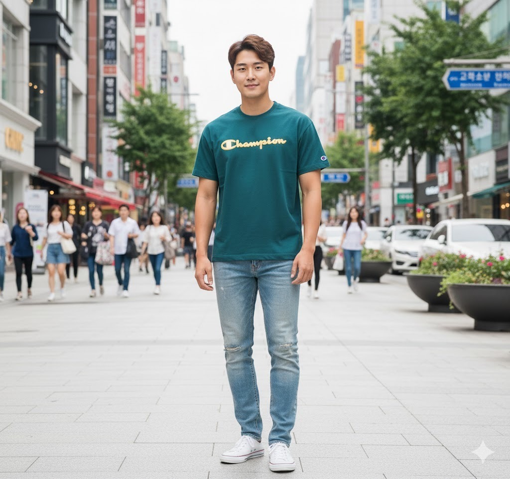 【預購】CHAMPION H012850 寬鬆版型印花T卹